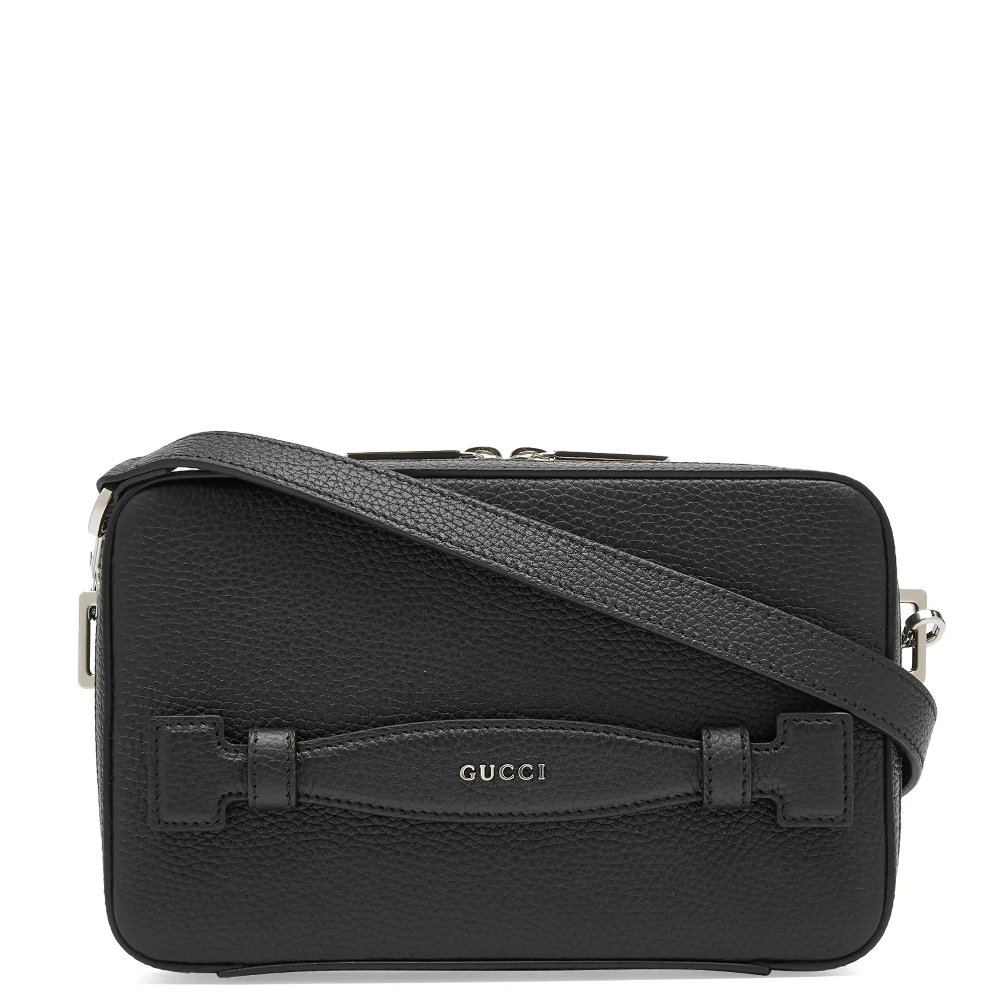 Gucci Men's Logo Camera Bag Black