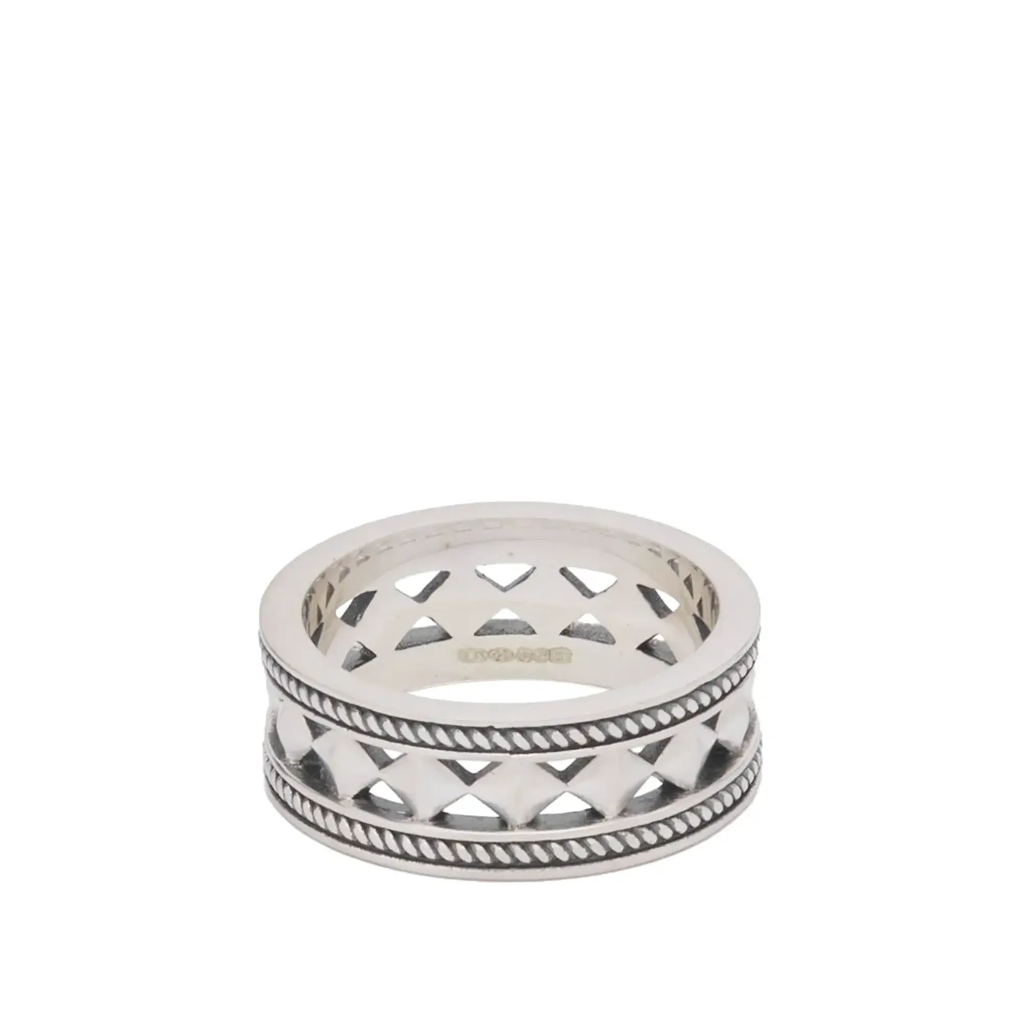 Serge DeNimes Men's Regal Ring Sterling Silver