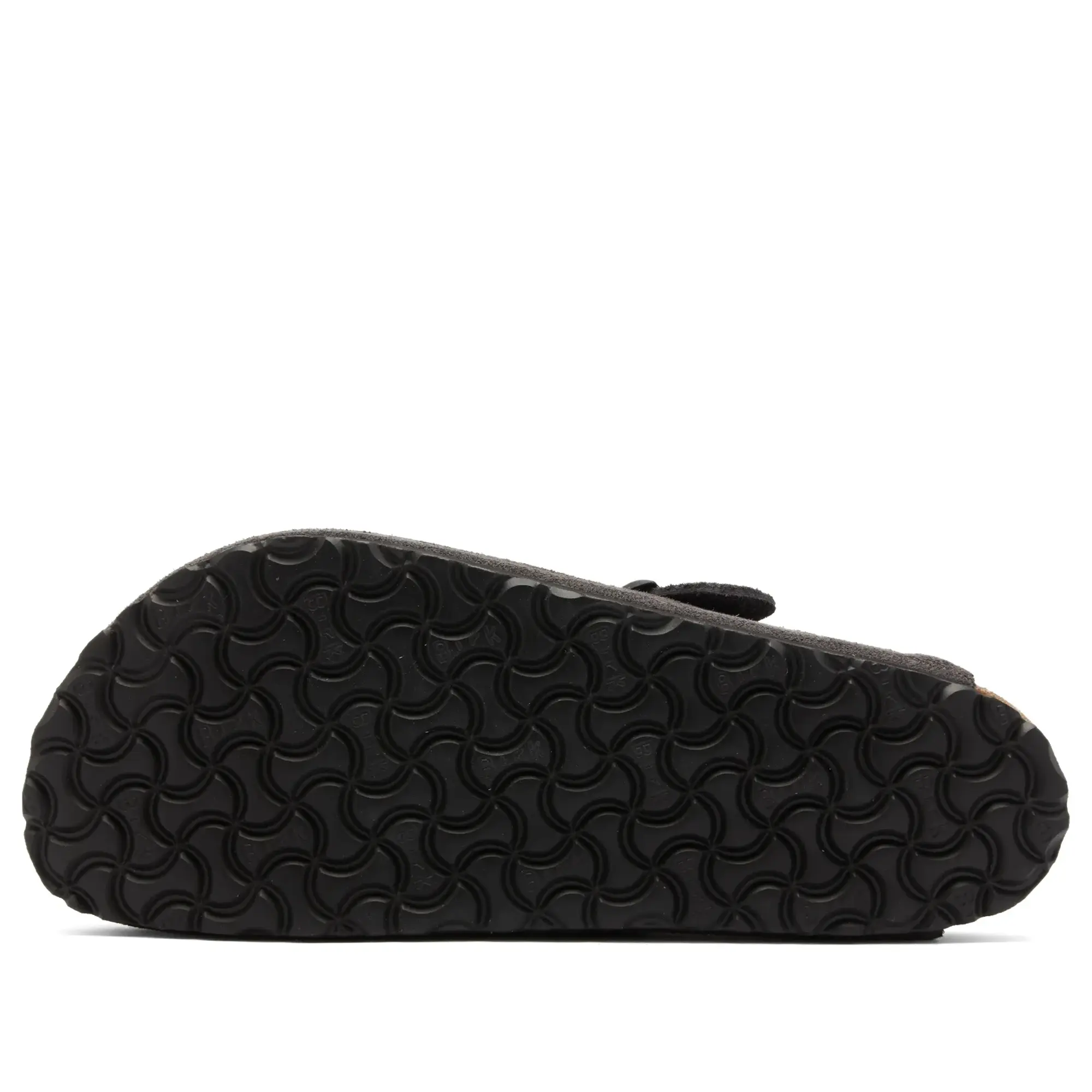 Birkenstock Men's Boston Velvet Grey Suede
