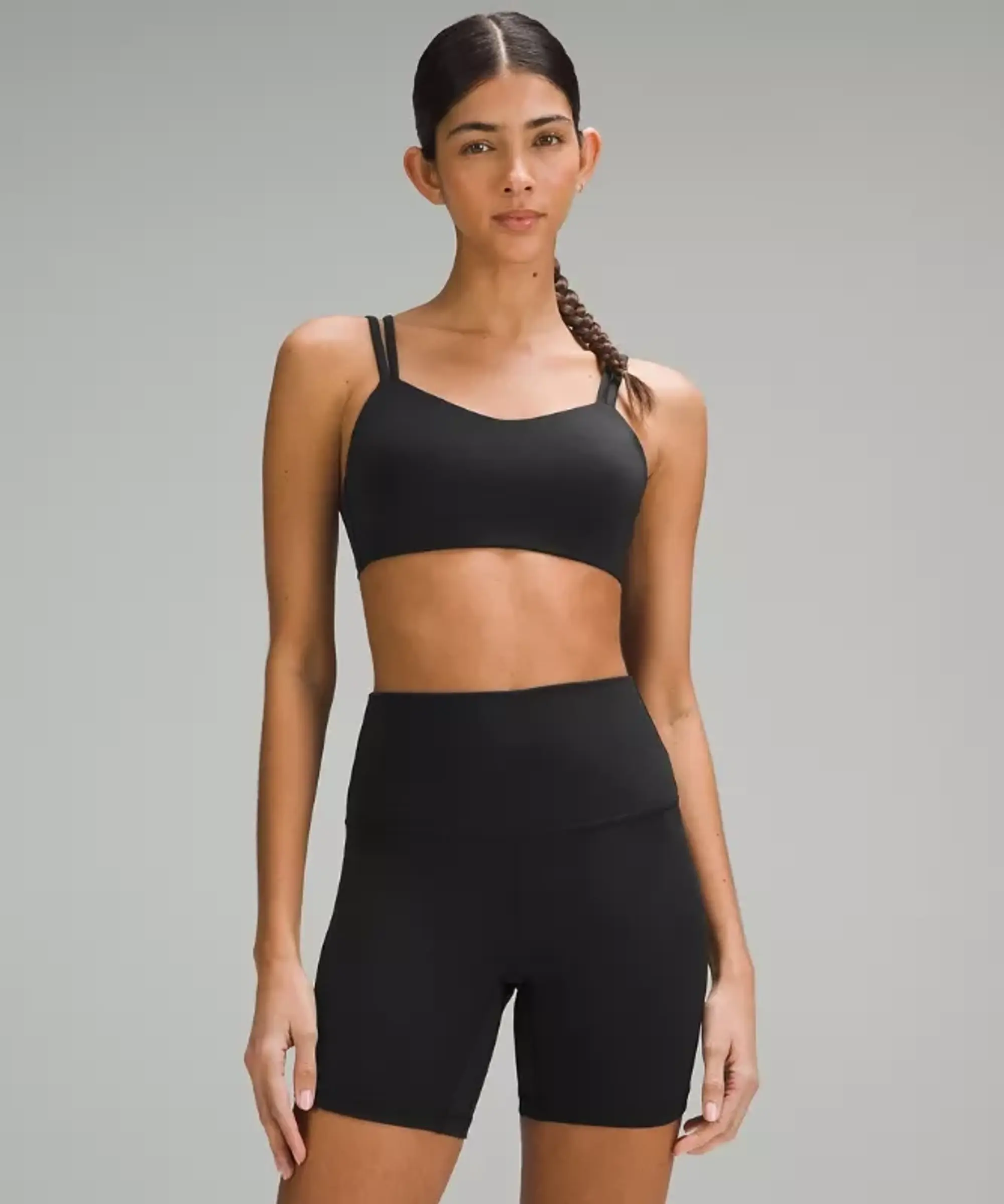 lululemon – Women's Like a Cloud Sports Bra Light Support, B/C Cup – Color Black – Size 10