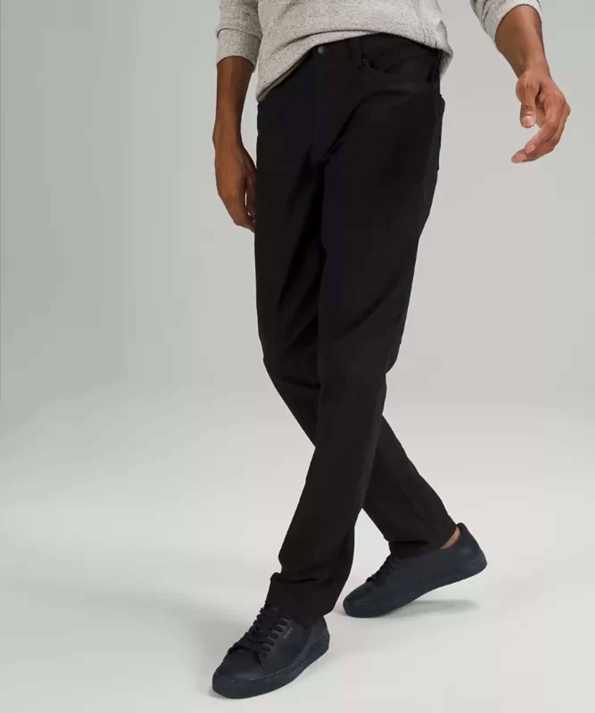 lululemon – Men's ABC Classic-Fit 5 Pocket Trousers 37L Warpstreme – Color Black – Size 28