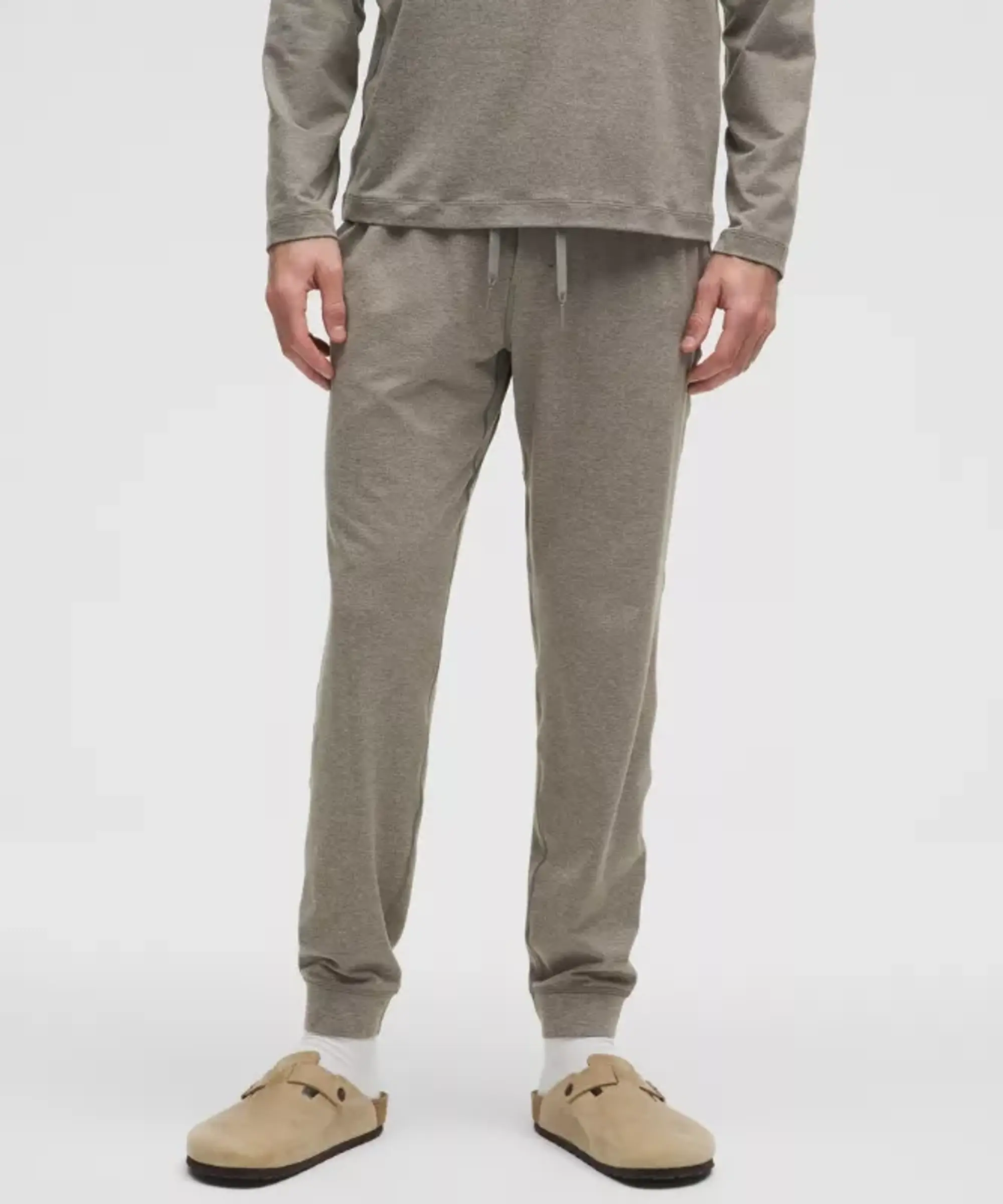 lululemon – Men's Soft Jersey Joggers Regular – Color Grey – Size L