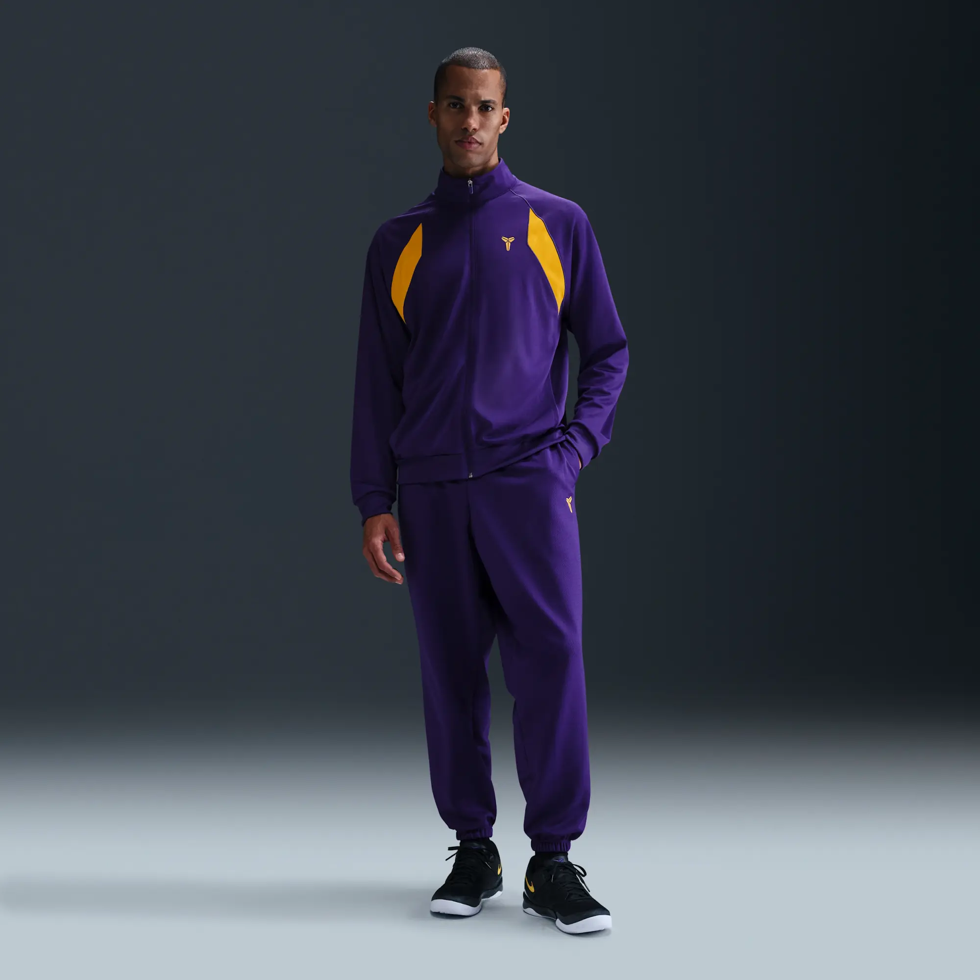 Nike Kobe Therma-FIT Basketball Trousers - Purple - Polyester