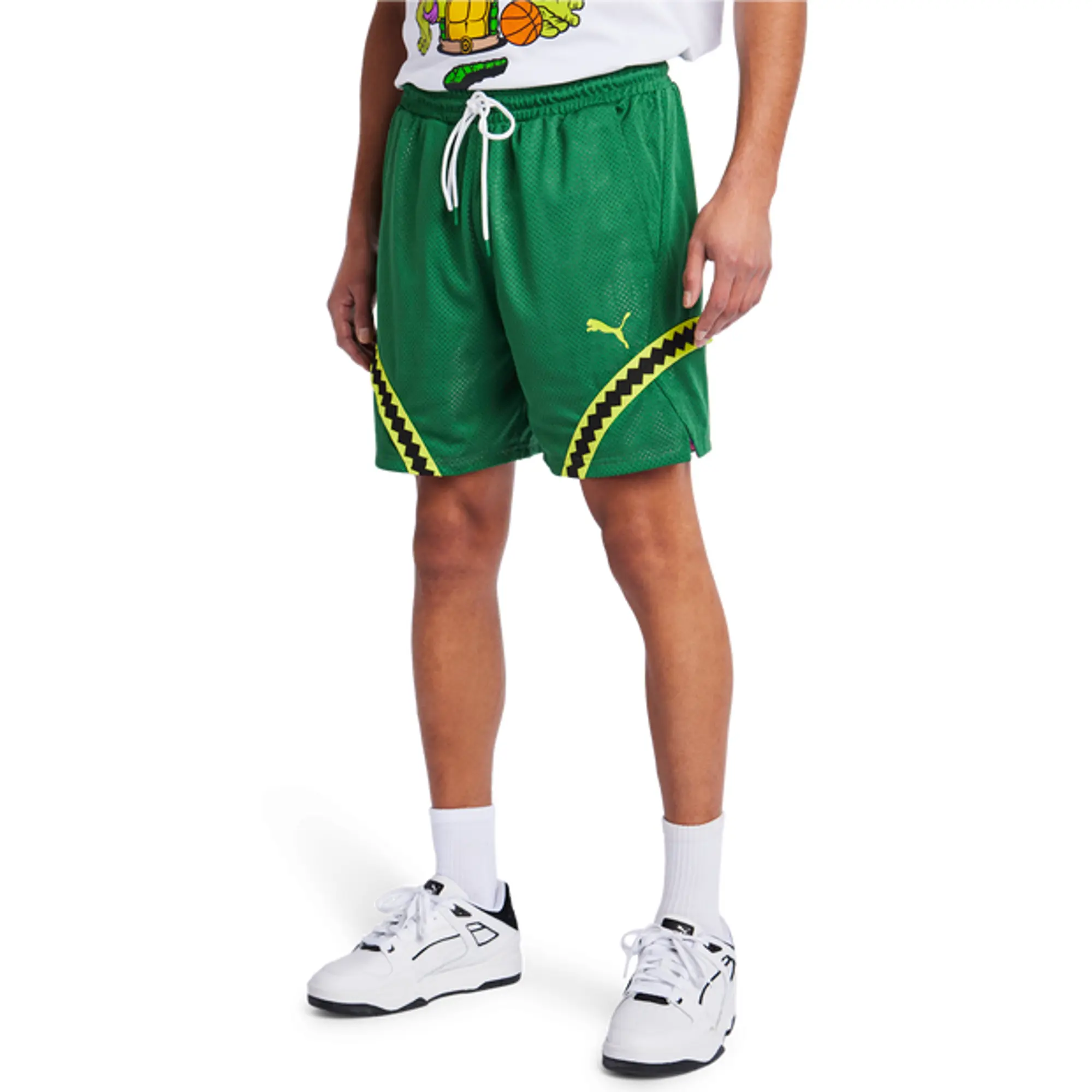 Puma Tmnt 2 Way Short Men Shorts - Green