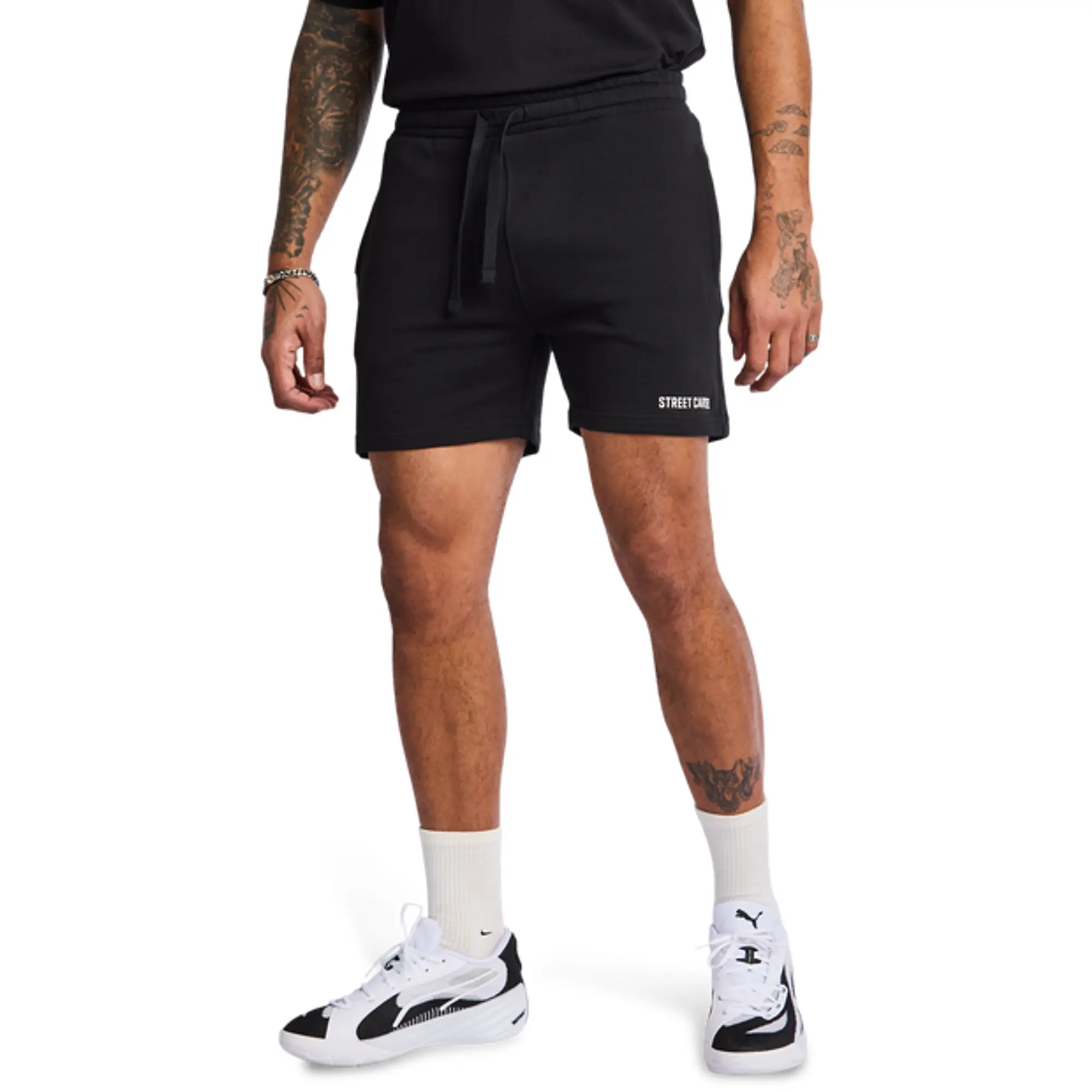 Street Cartel Darkside Men Shorts - Black