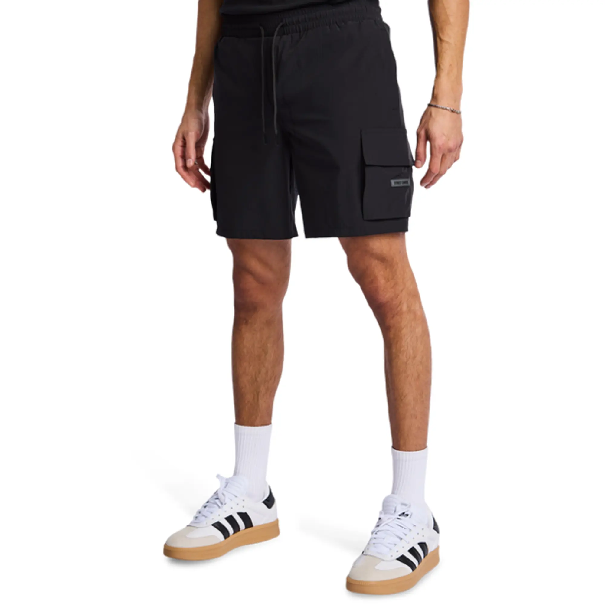 Street Cartel Travelli Men Shorts - Black