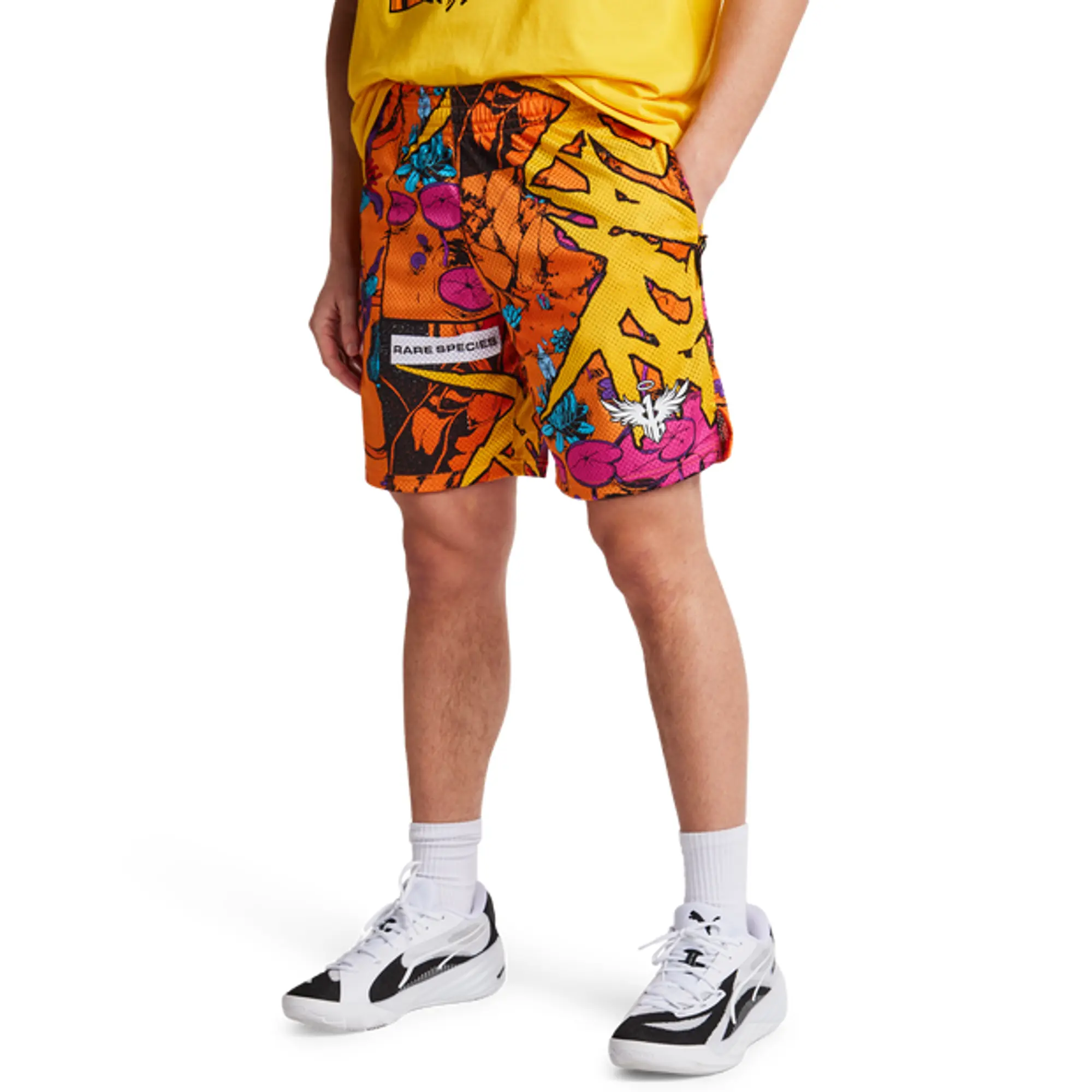 Puma Melo Men Shorts - Yellow