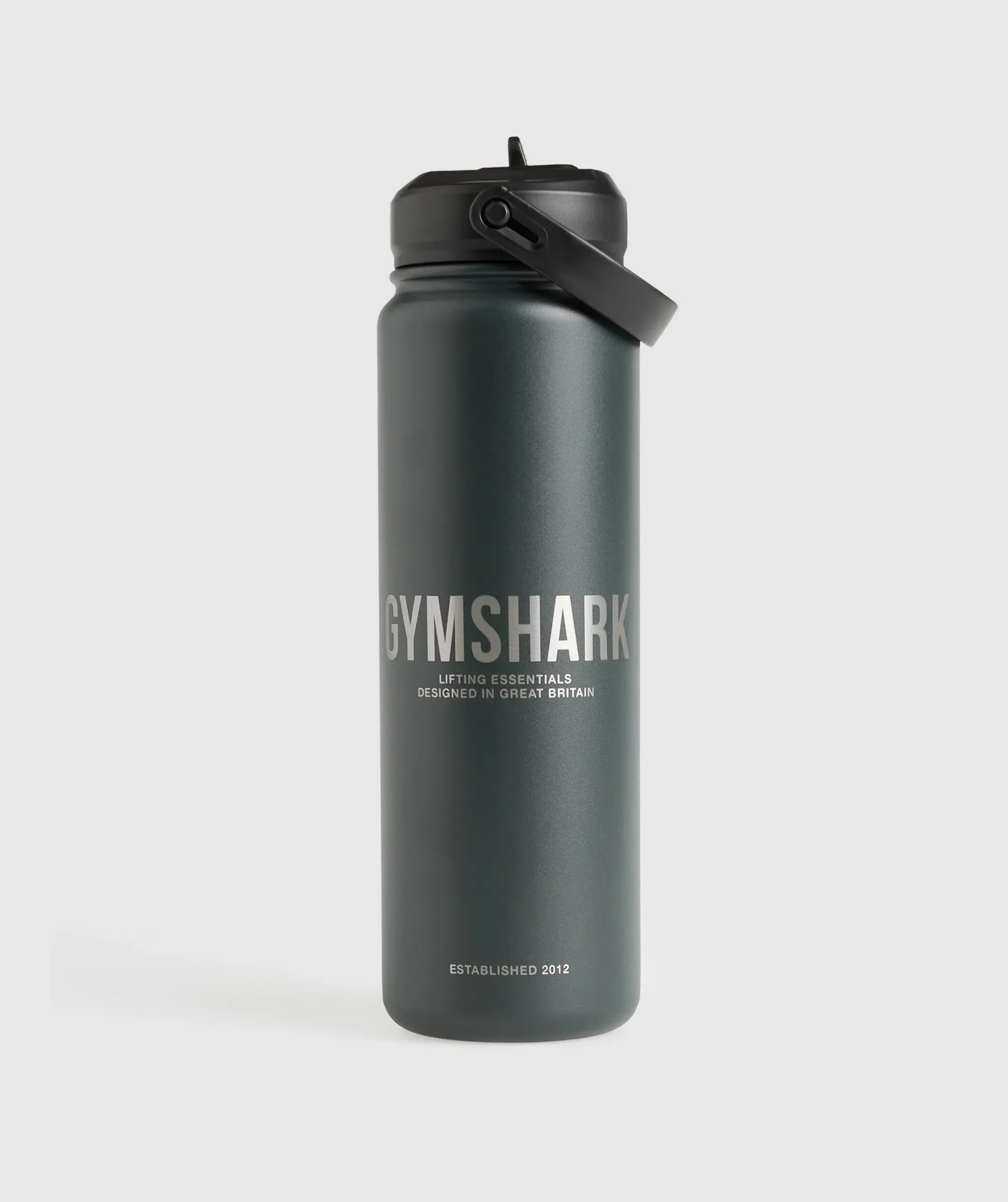  Metal Insulated Straw Bottle 700ml - Slate Teal