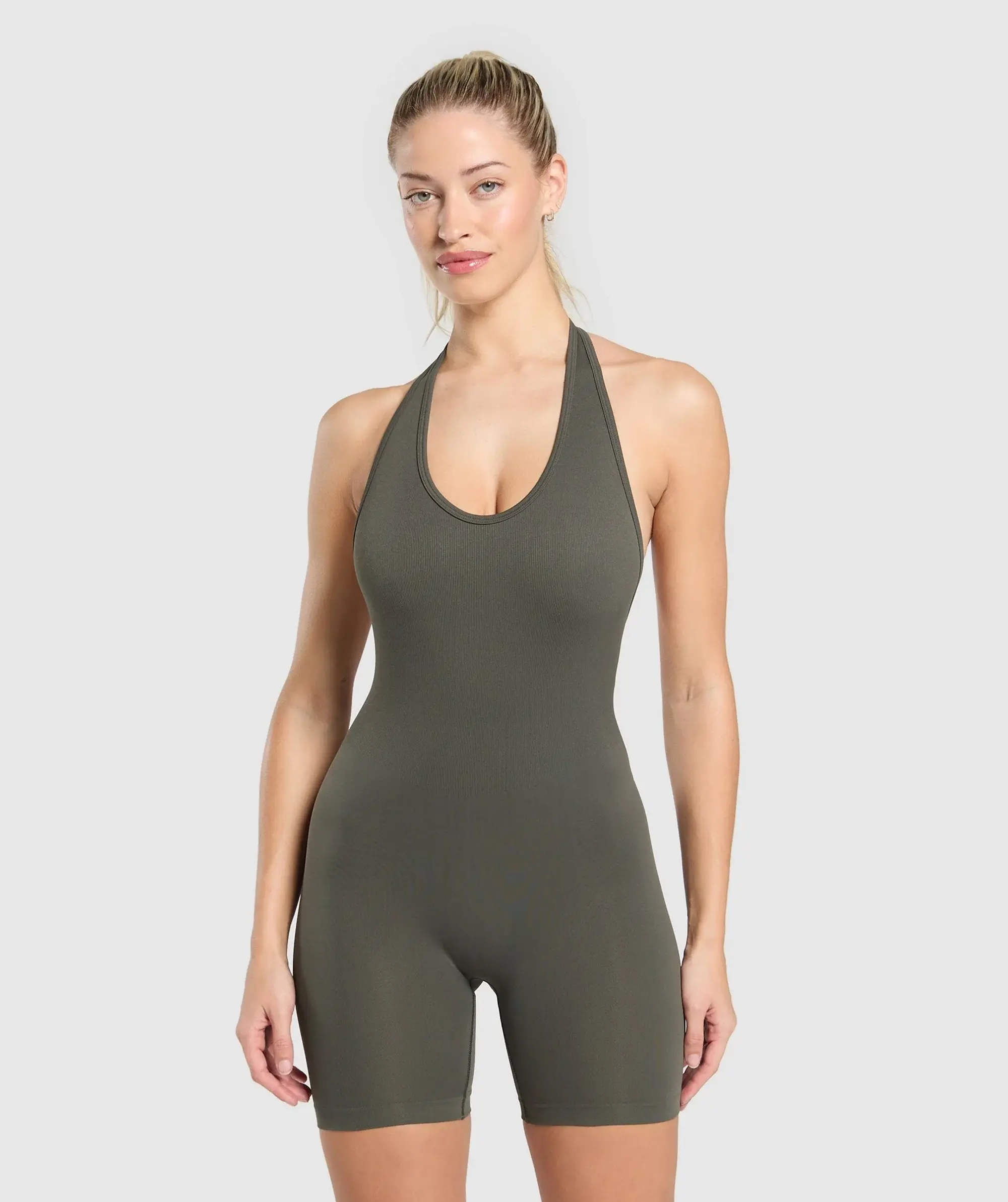  Everyday Seamless 5" All in One Short - Strength Green
