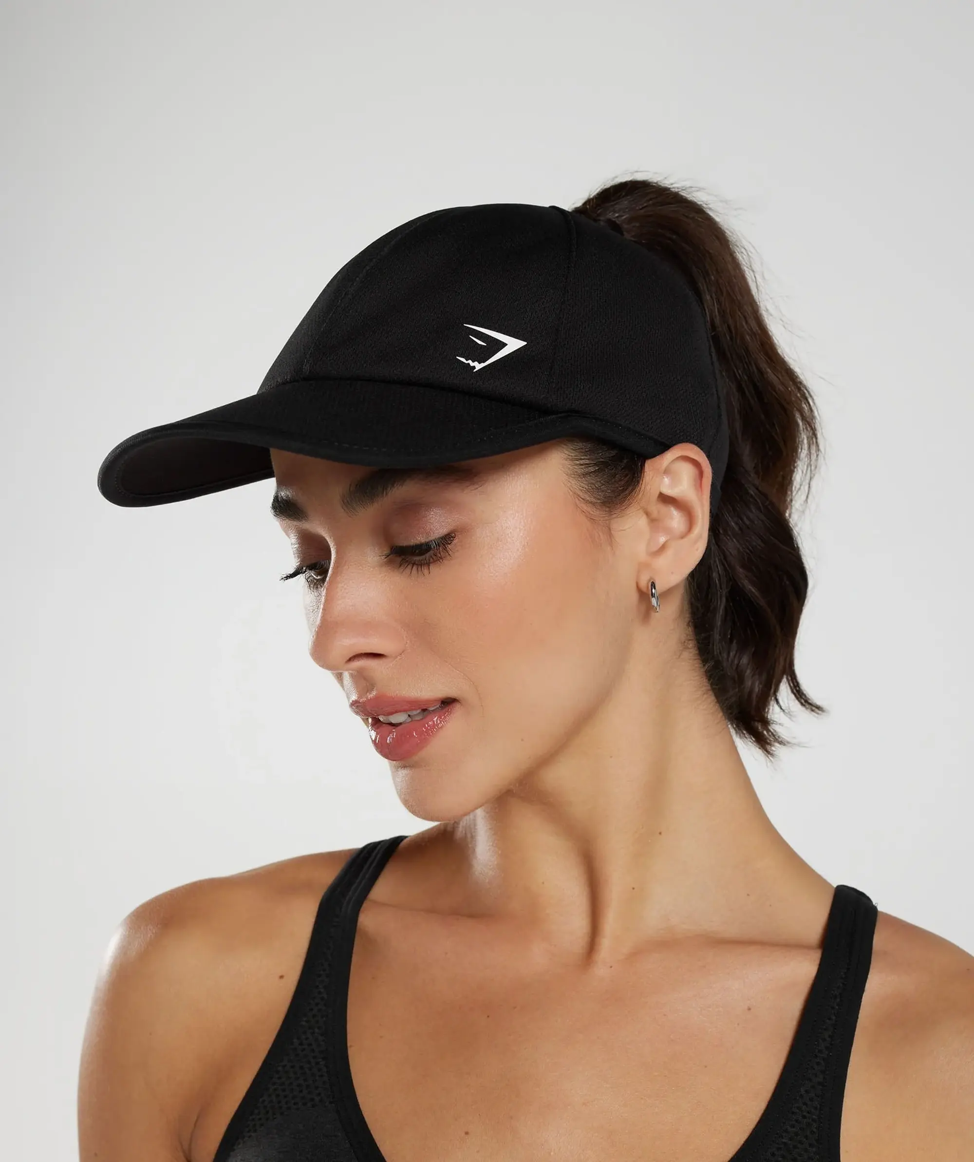  Ponytail Cap - Black