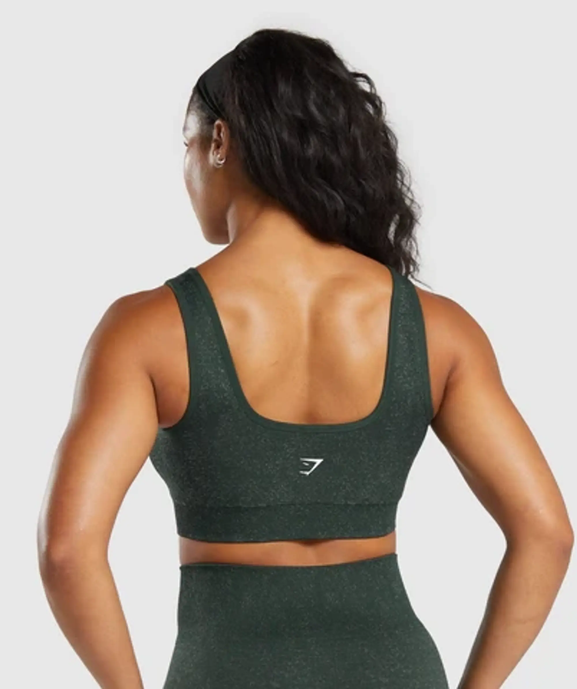  Adapt Fleck Sports Bra - Victory Green/ Unit Green