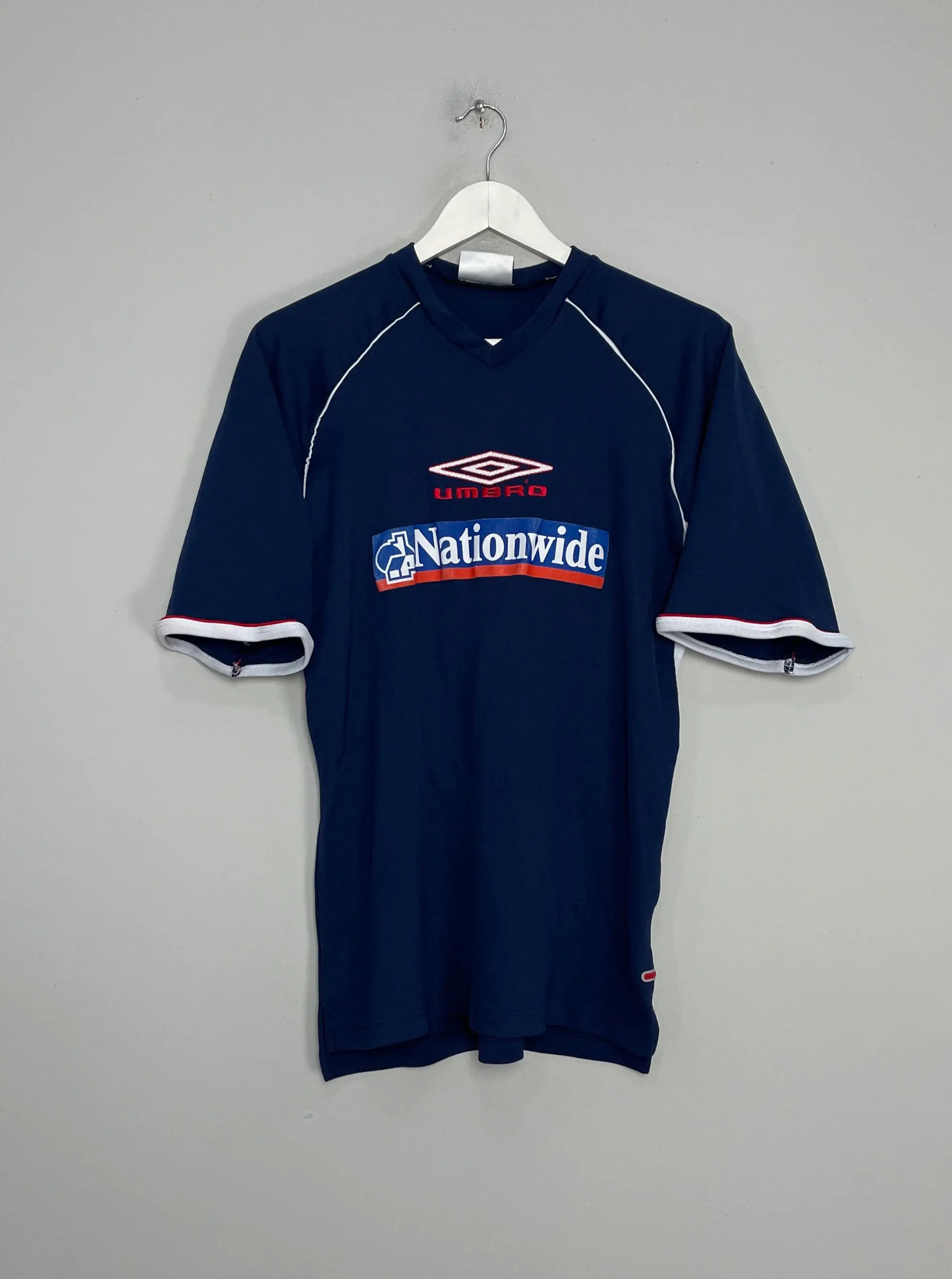 2002 ENGLAND TRAINING SHIRT (XL) UMBRO