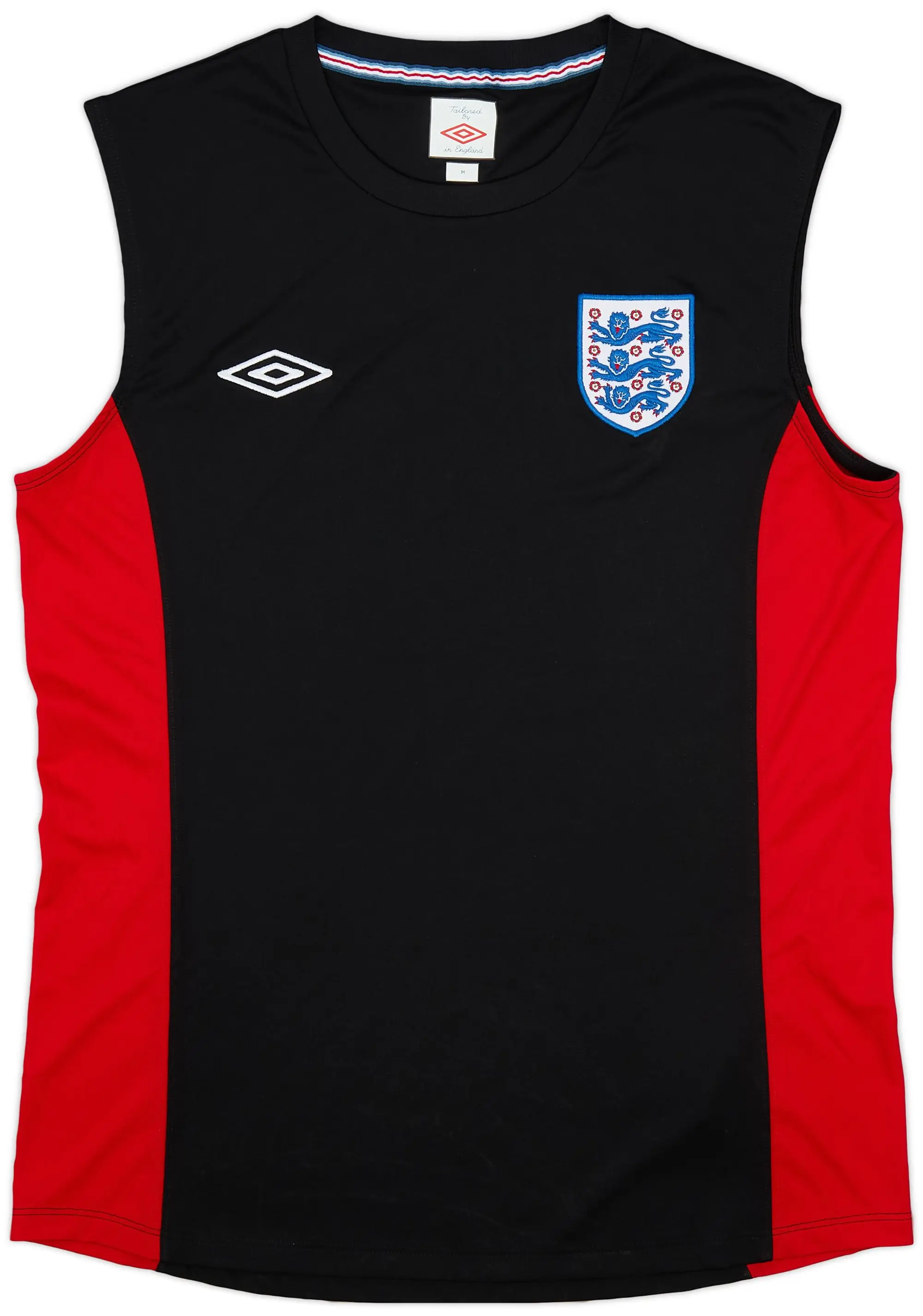 2010-11 England Umbro Training Vest - 8/10 - (M)
