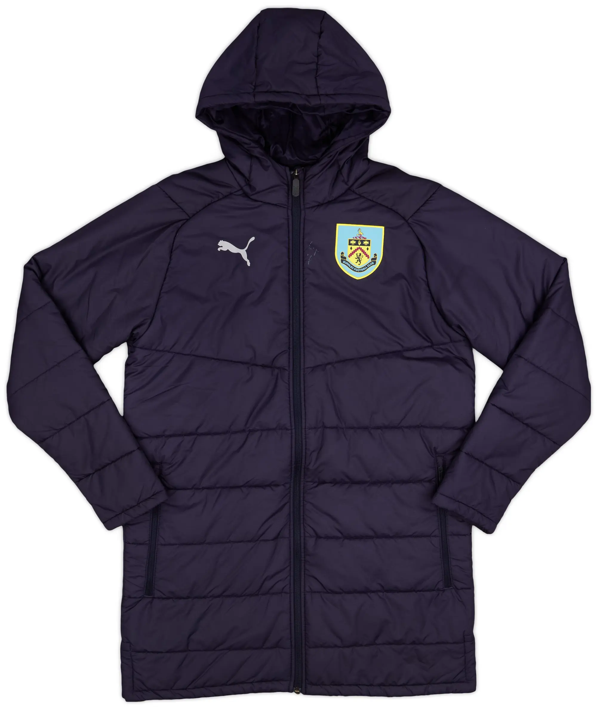 2018-19 Burnley Puma Padded Bench Coat - 8/10 - (S)