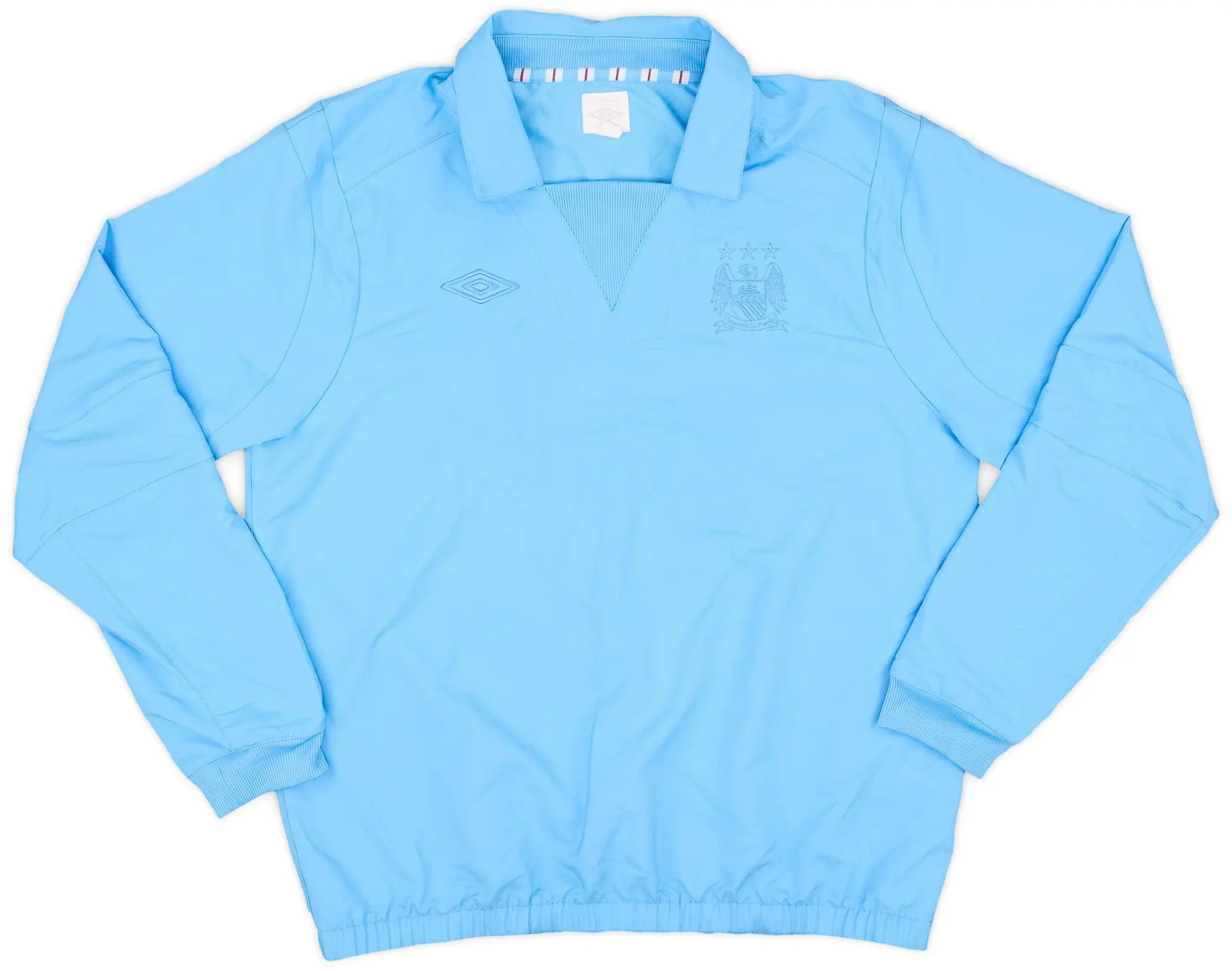 2010-11 Manchester City Umbro Drill Top - 9/10 - (XL)