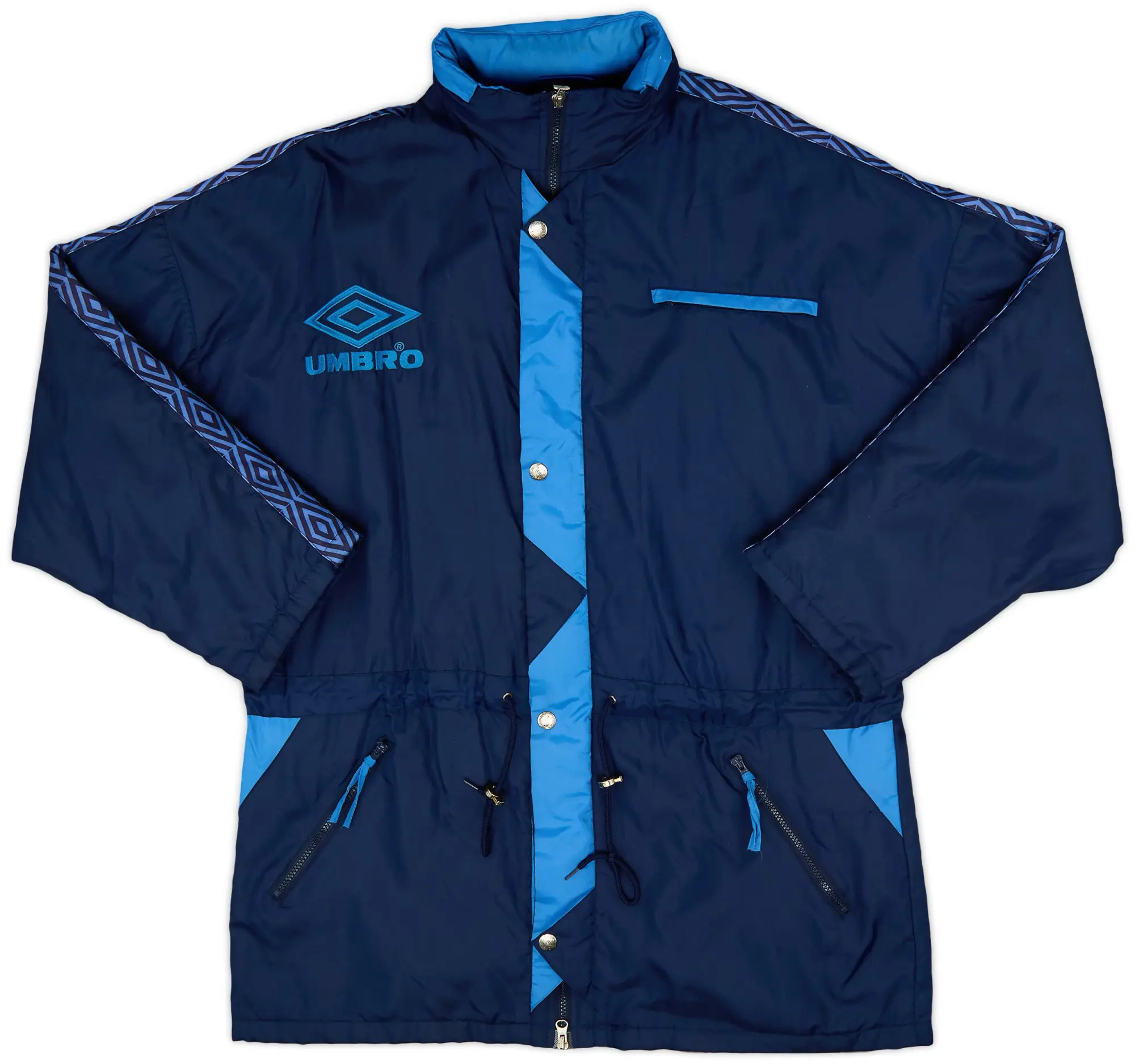 1990s Umbro Template Padded Bench Coat - 9/10 - (XL)