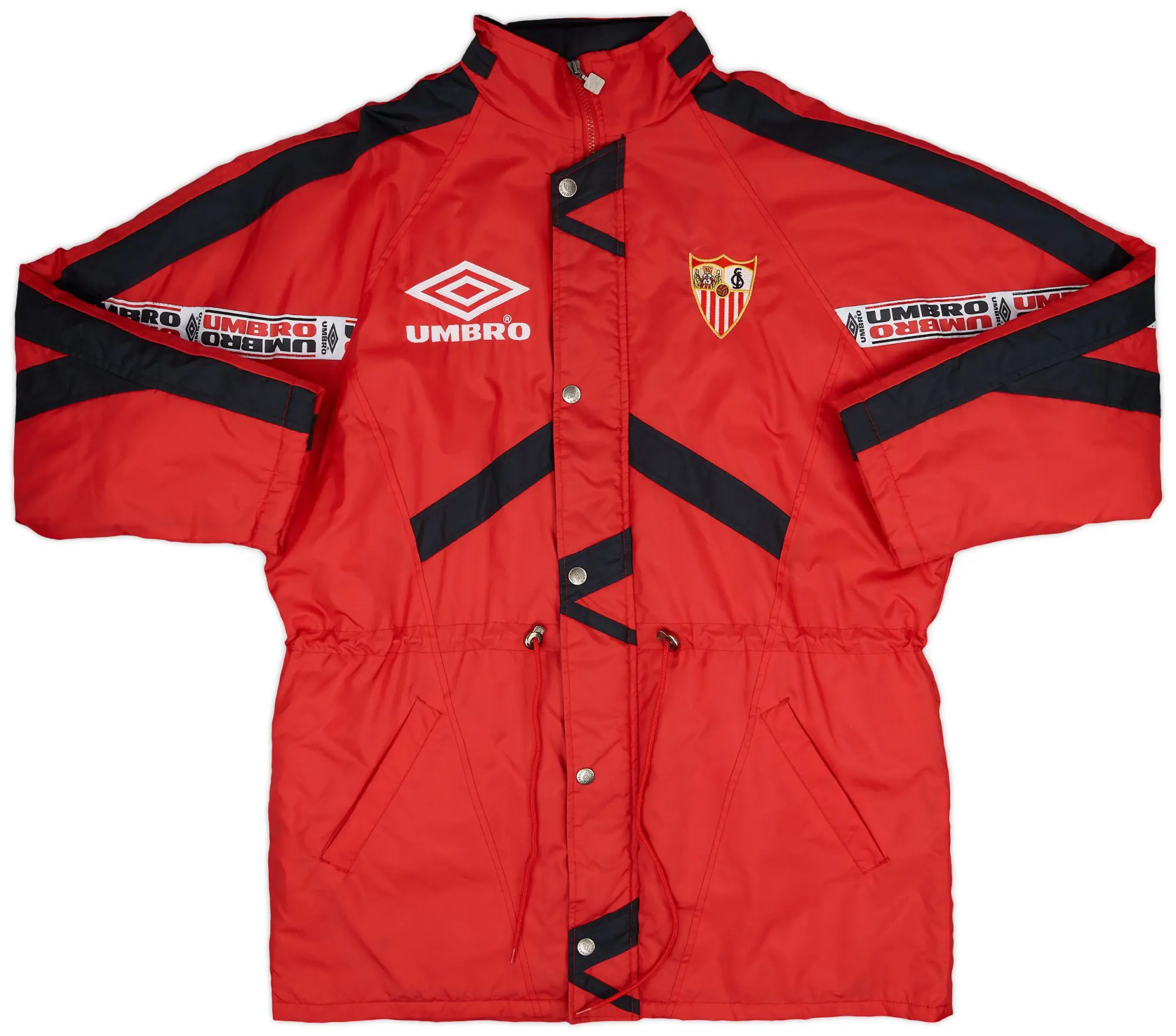 1994-96 Sevilla Umbro Padded Bench Coat - 8/10 - (XL)