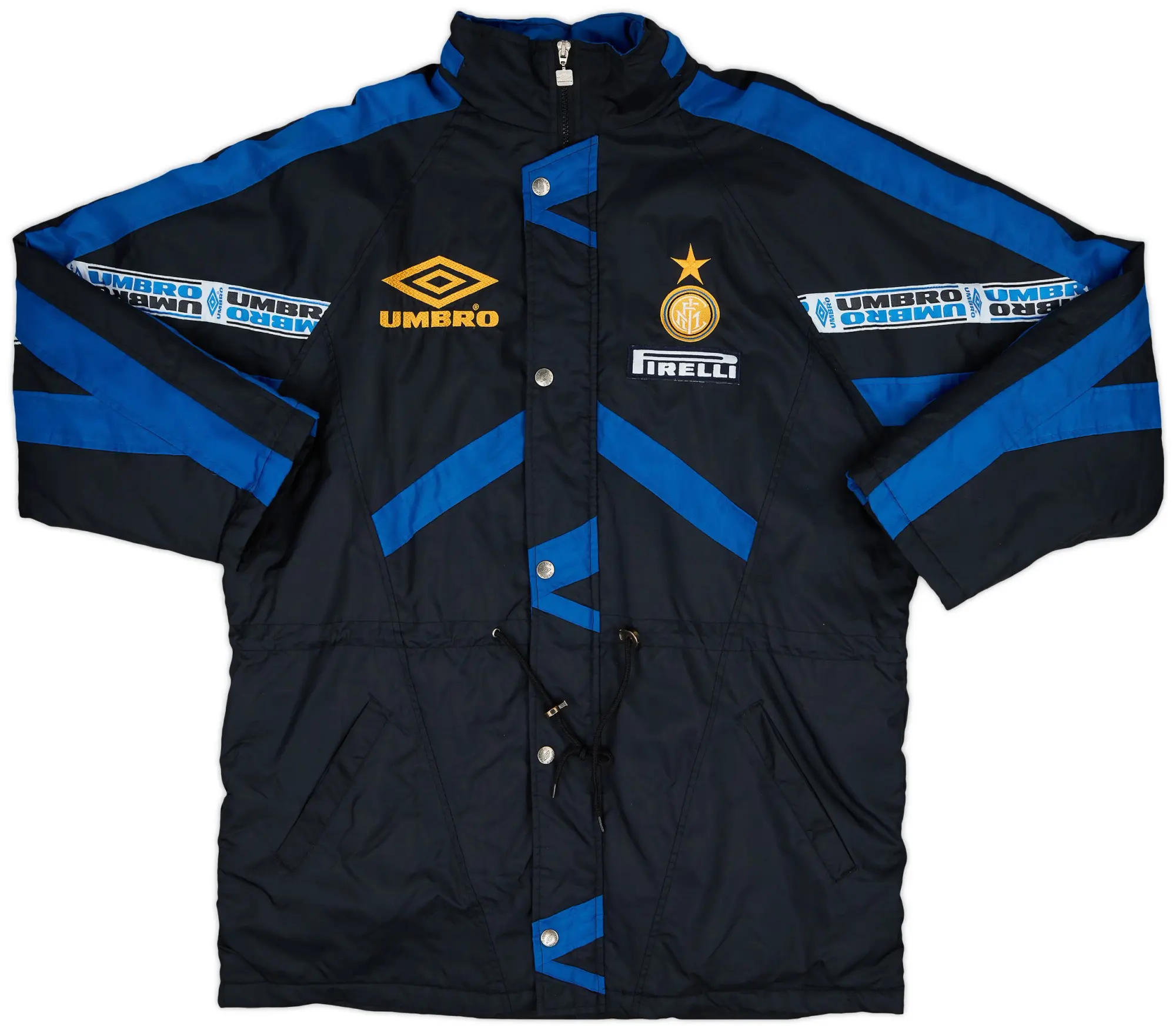 1997-98 Inter Milan Umbro Bench Coat - 6/10 - (XL)