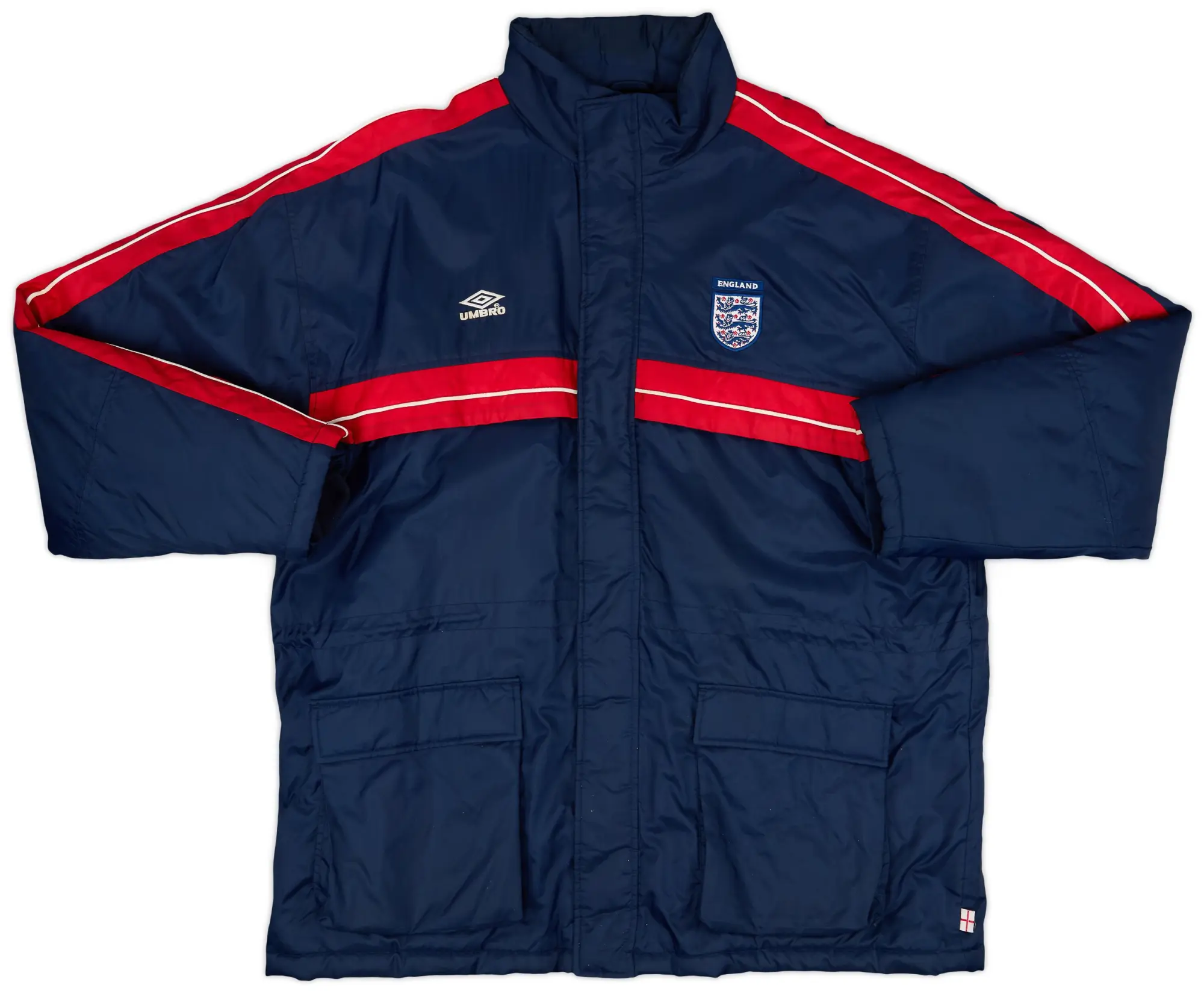 2002-04 England Umbro Padded Bench Coat - 9/10 - (XL)