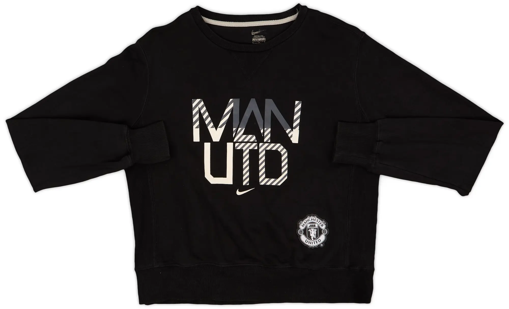 2012-13 Manchester United Nike Sweat Top - 6/10 - (S)