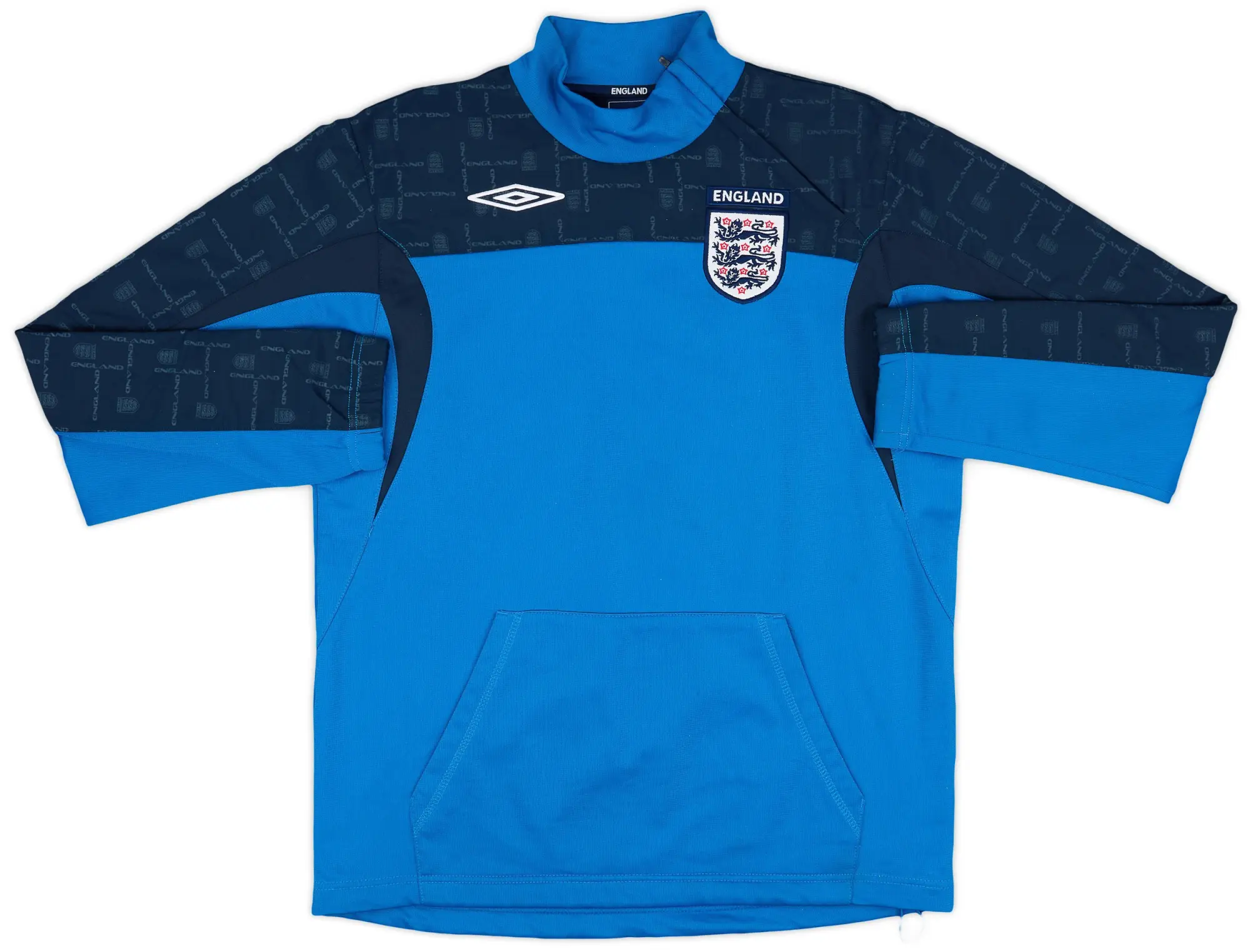 2004-06 England Umbro 1/4 Zip Drill Top - 8/10 - (S)