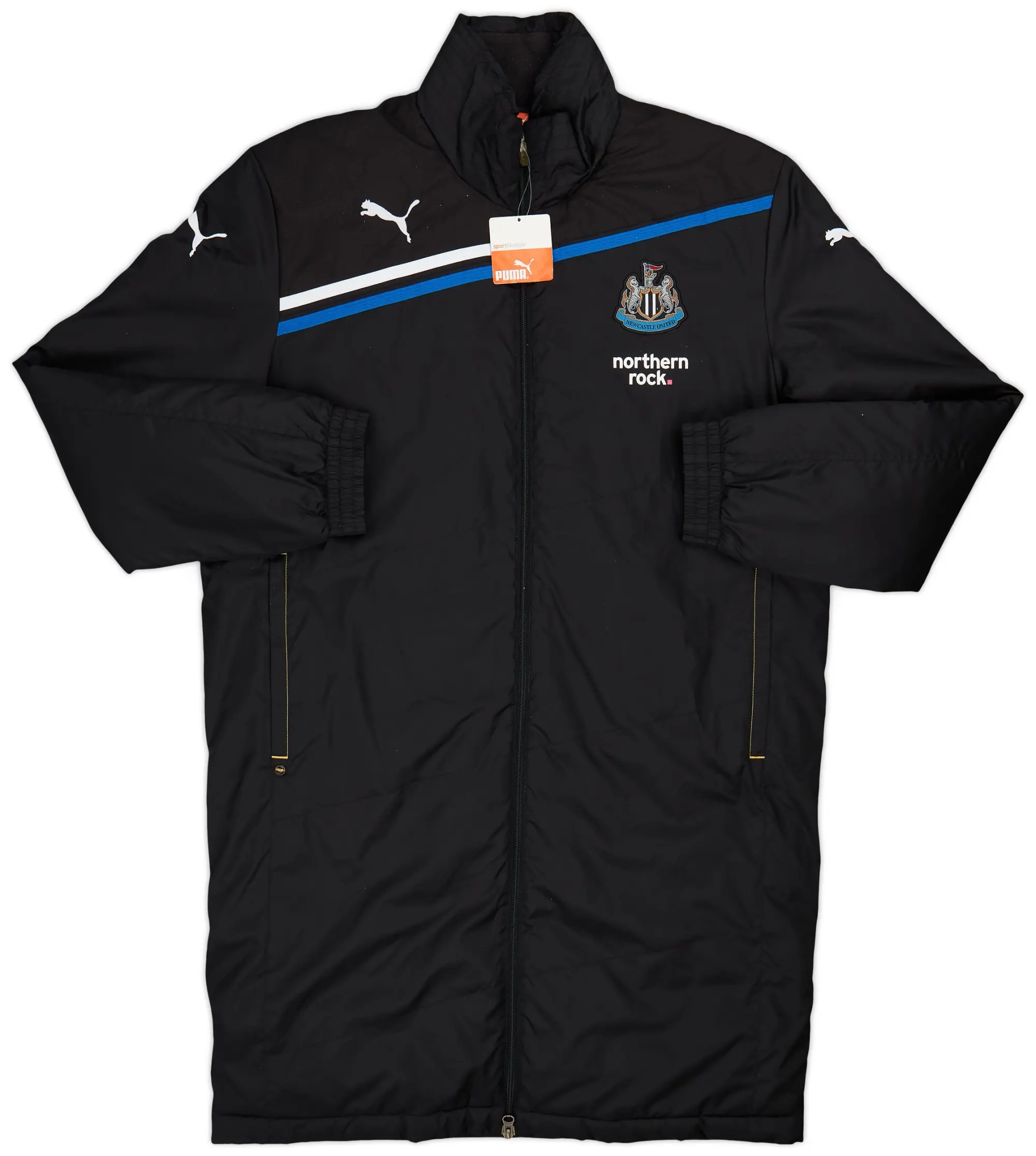 2011-12 Newcastle Puma Padded Bench Coat (M)