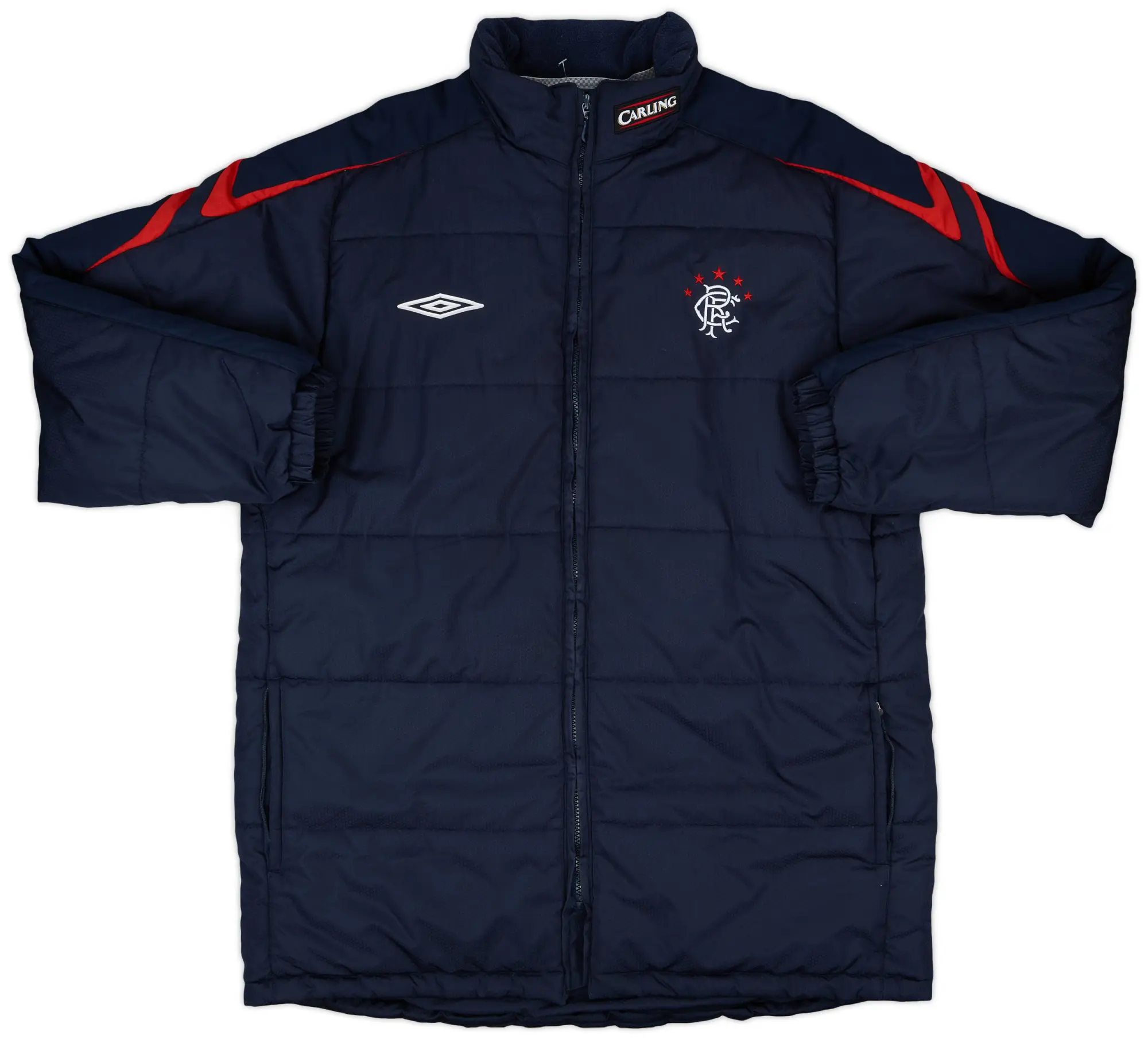2006-07 Rangers Umbro Padded Bench Coat - 9/10 - (L)