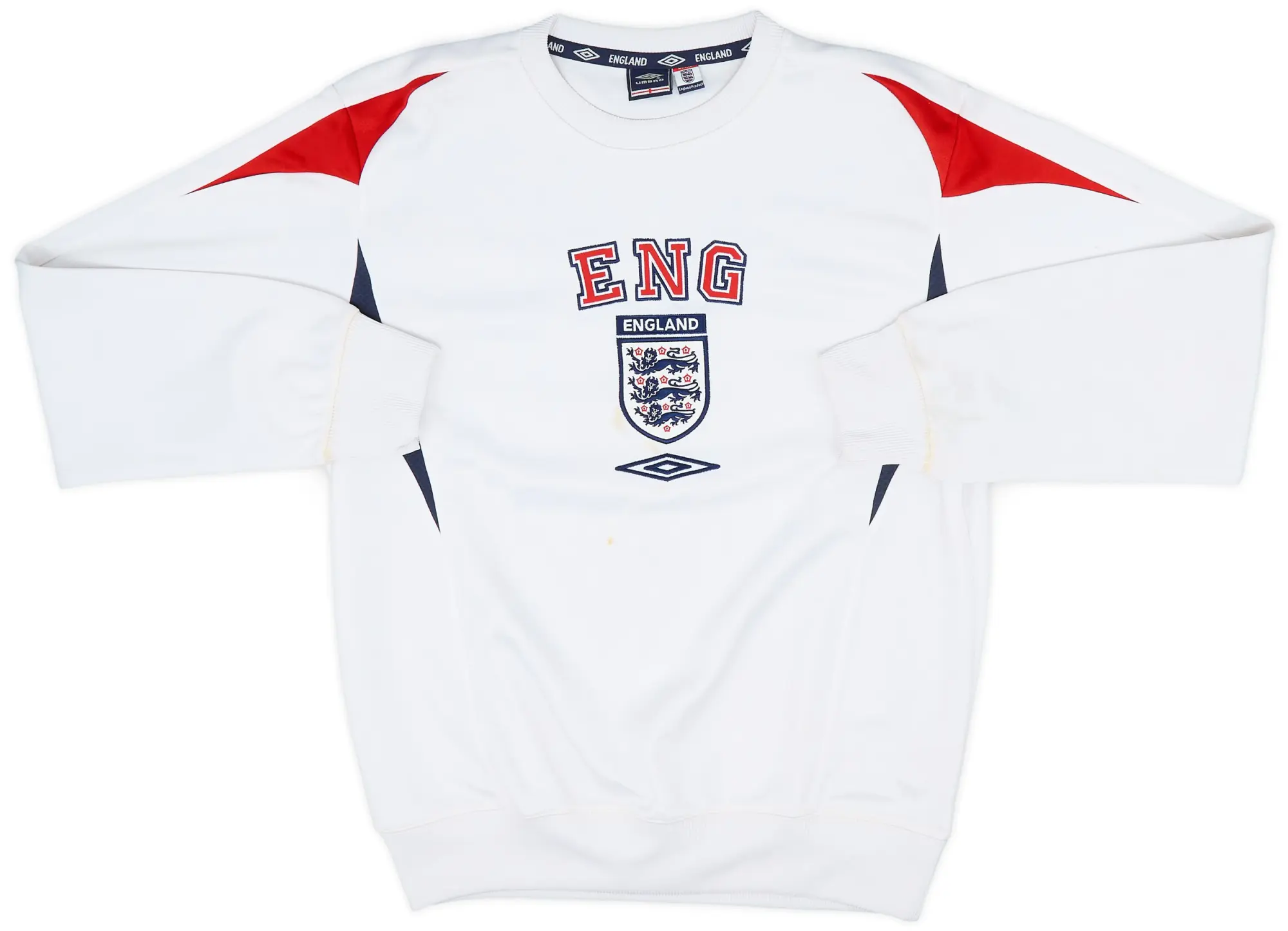 2006-08 England Umbro Sweat Top - 5/10 - (S)
