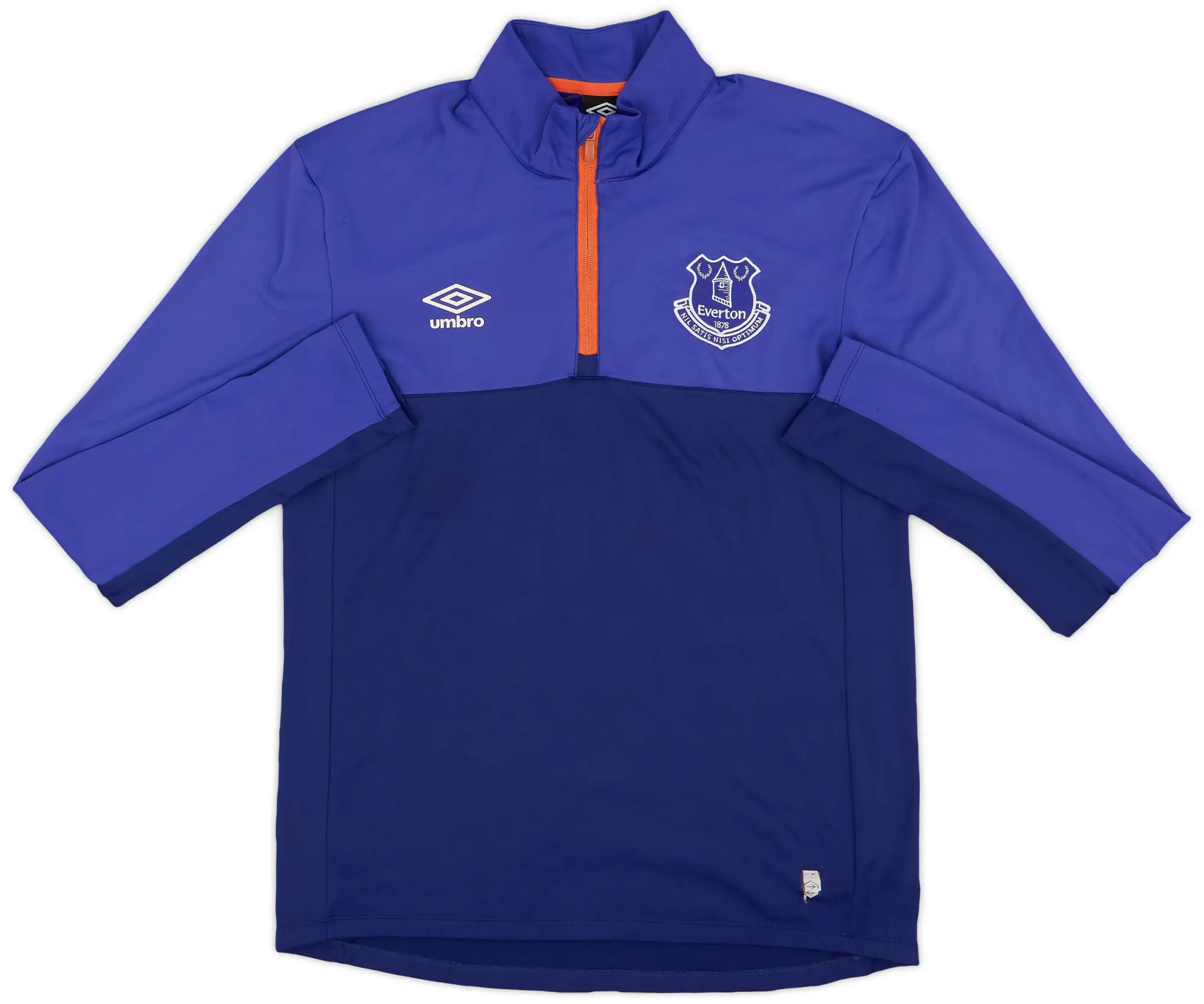 2016-17 Everton Umbro 1/4 Zip Drill Top - 7/10 - (L)