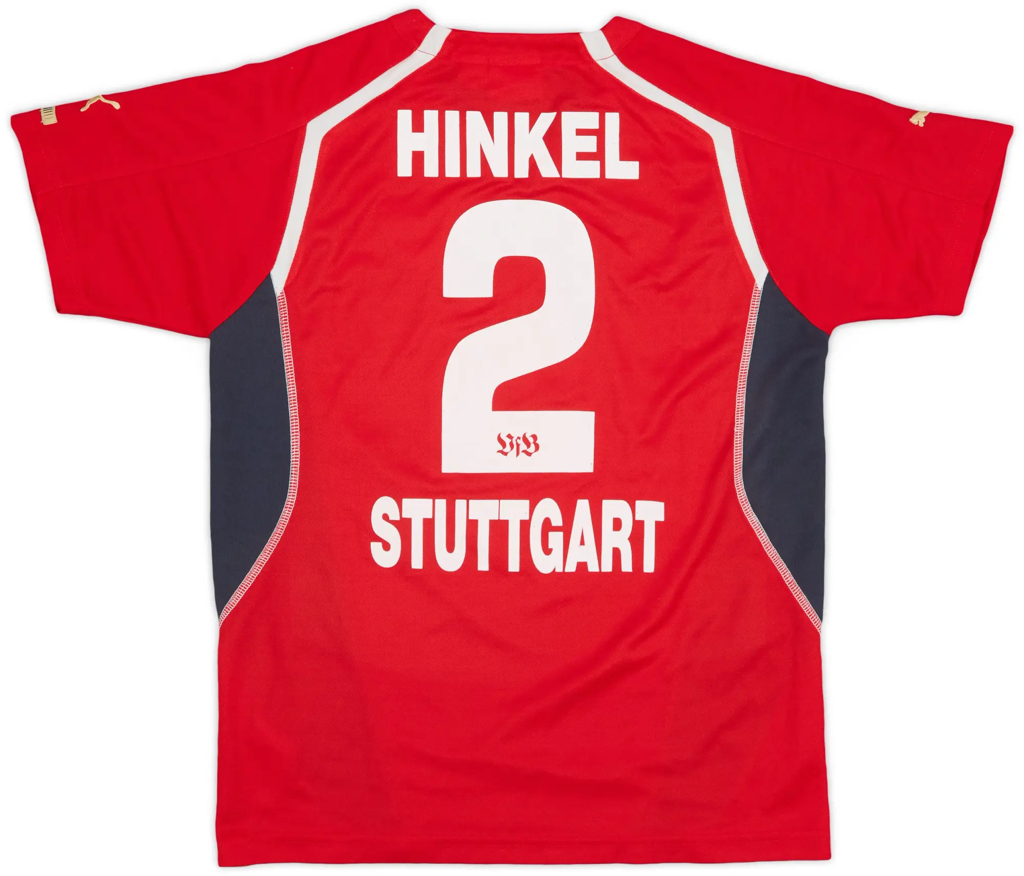 2004-05 Stuttgart Puma Training Shirt Hinkel #2 - 8/10 - (L.Boys)
