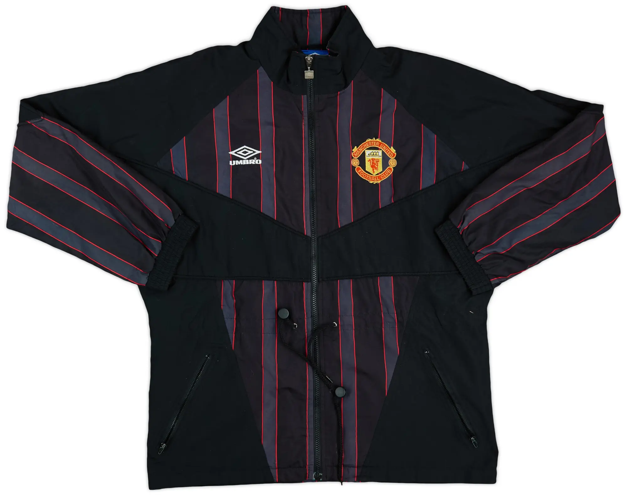 1996-97 Manchester United Umbro Bench Coat - 8/10 - (M)