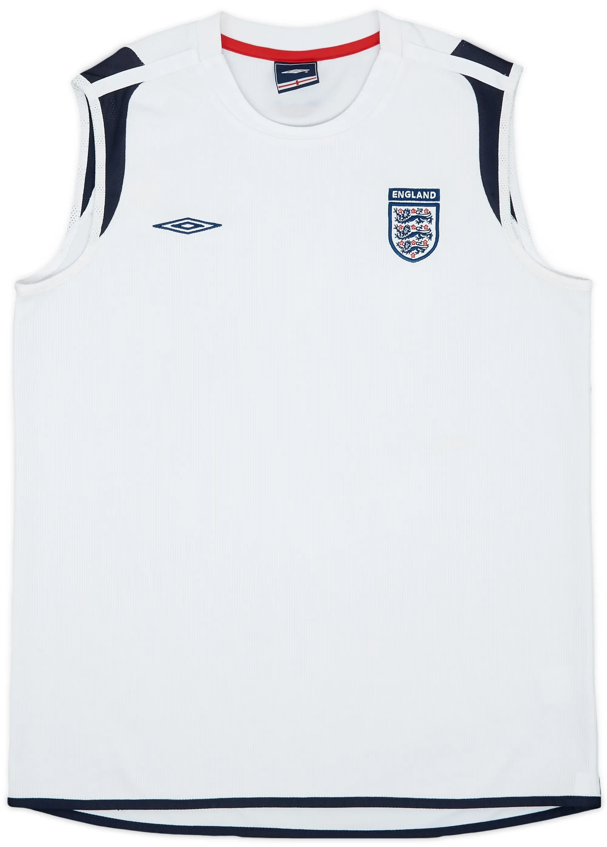 2004-05 England Umbro Training Vest - 7/10 - (L)