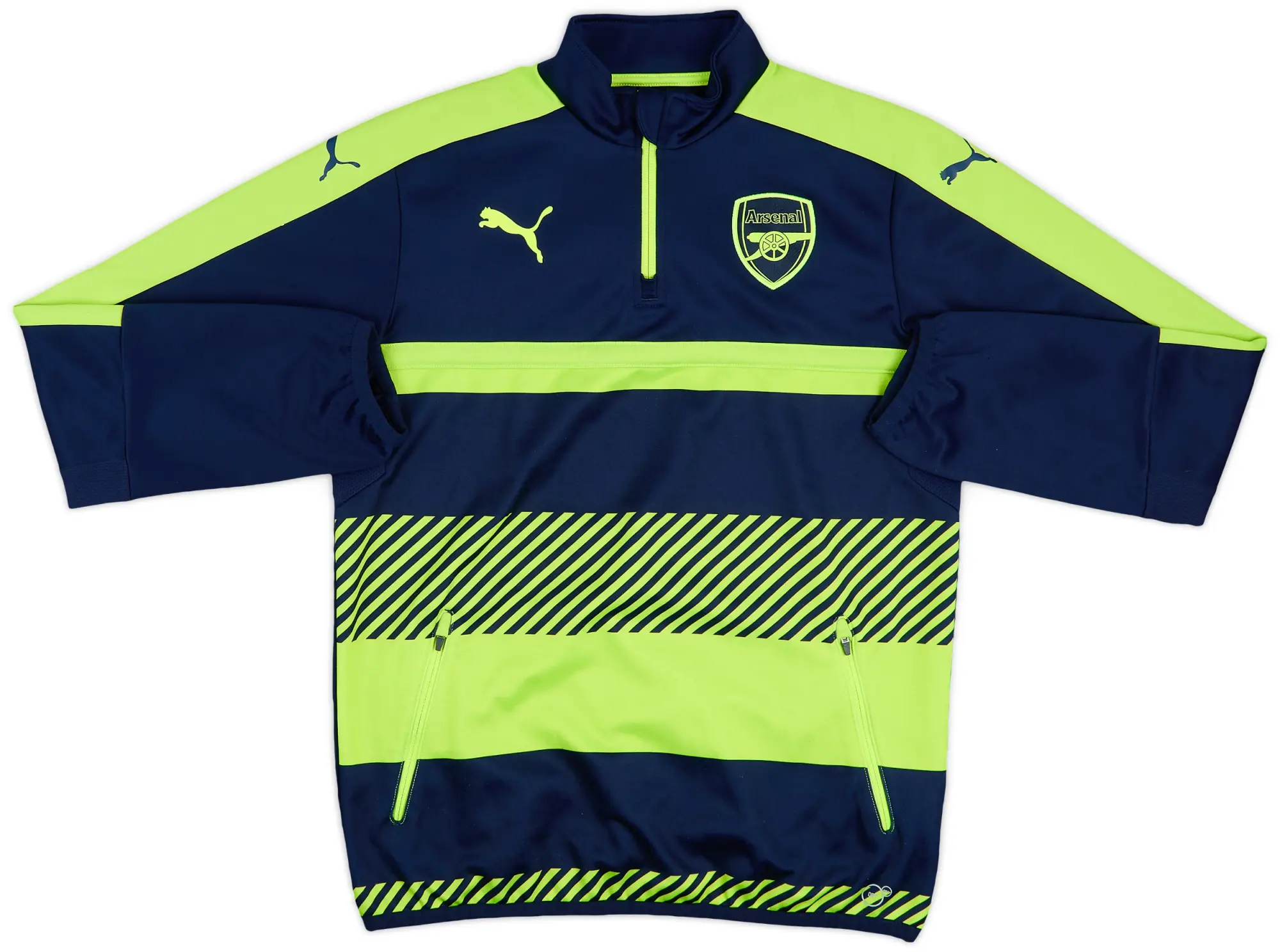 2016-17 Arsenal Puma 1/4 Zip Drill Top - 9/10 - (XL.Boys)