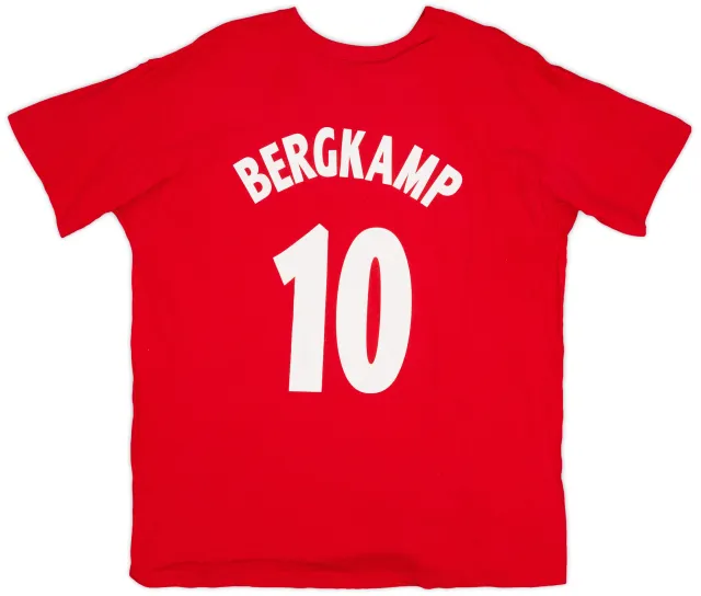 2006 Arsenal Dennis Bergkamp Testimonial Shirt - 7/10 - (XL
