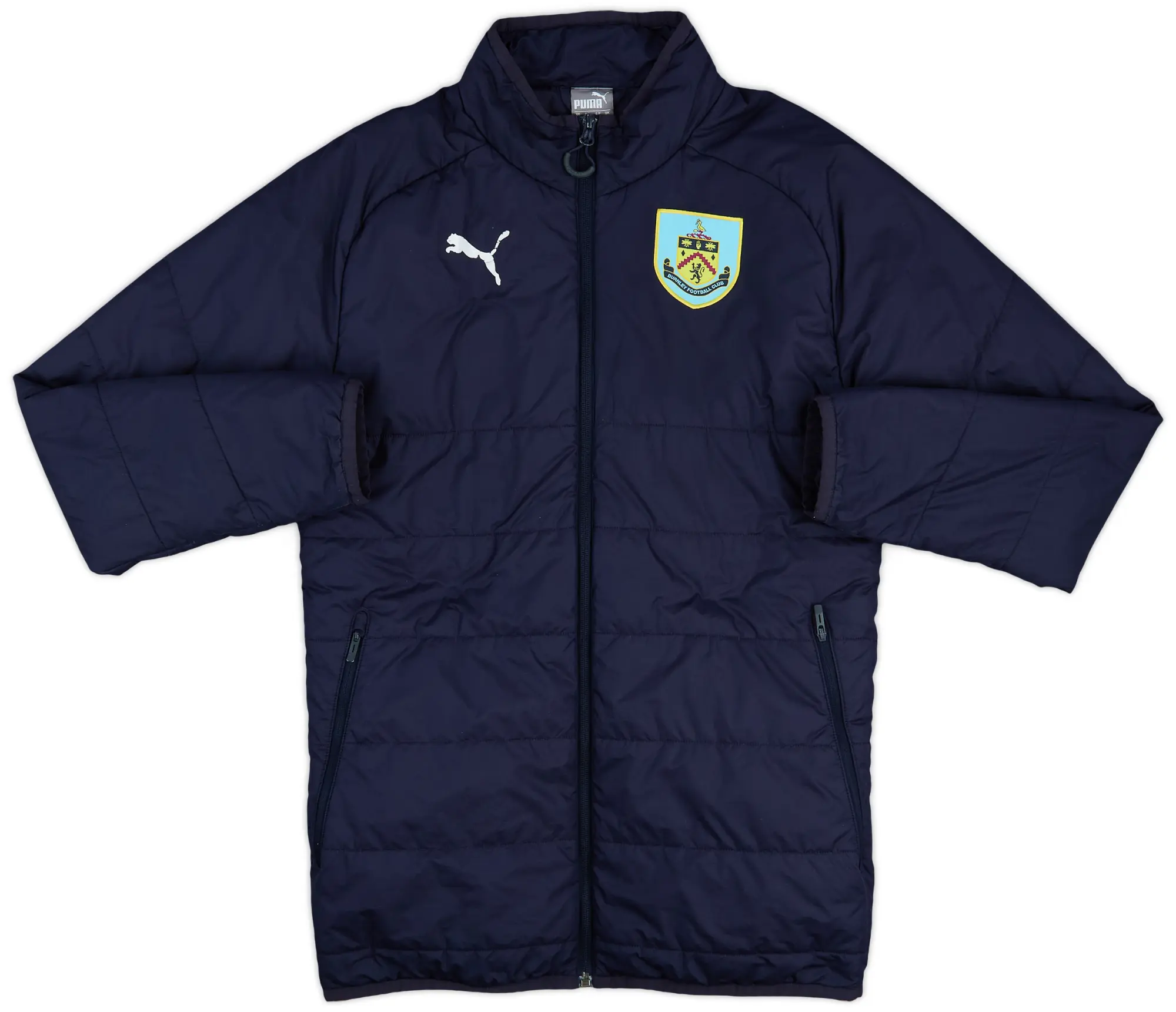 2018-19 Burnley Puma Padded Bench Coat - 5/10 - (S)
