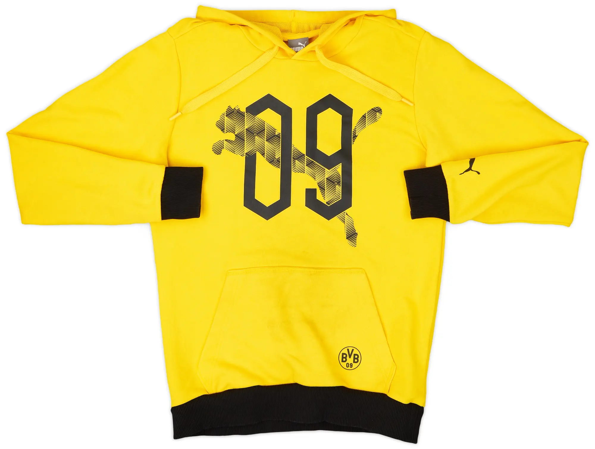 2016-17 Borussia Dortmund Puma Hooded Sweat Top - 5/10 - (M)