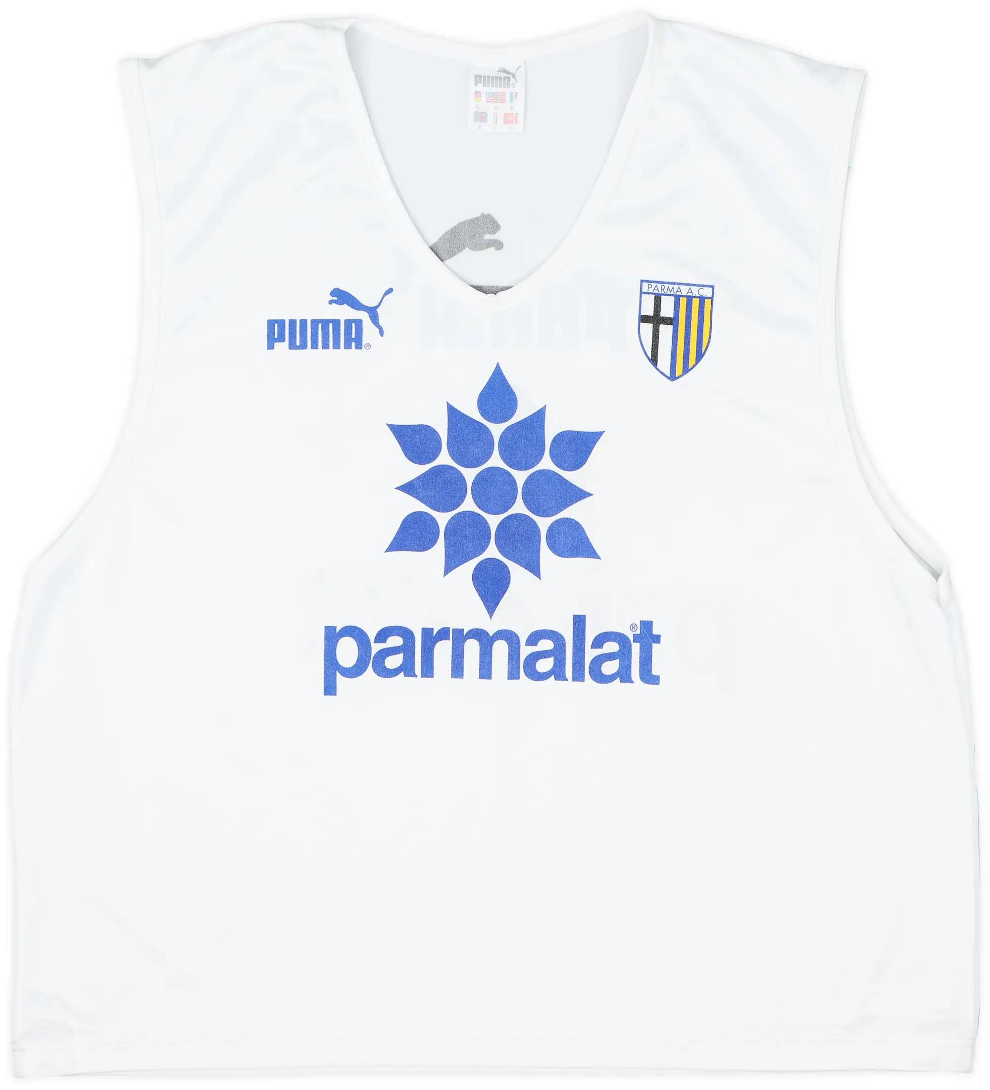 1995-97 Parma Puma Training Vest - 9/10 - (XL)