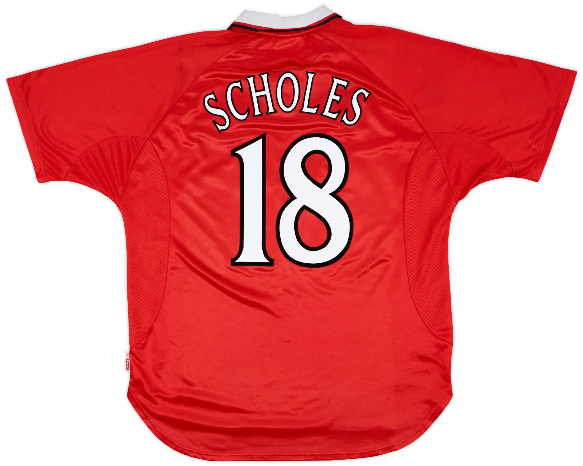 1999-00 Manchester United 'CL Winners' Shirt Scholes #18 - 7/10 - (XXL)
