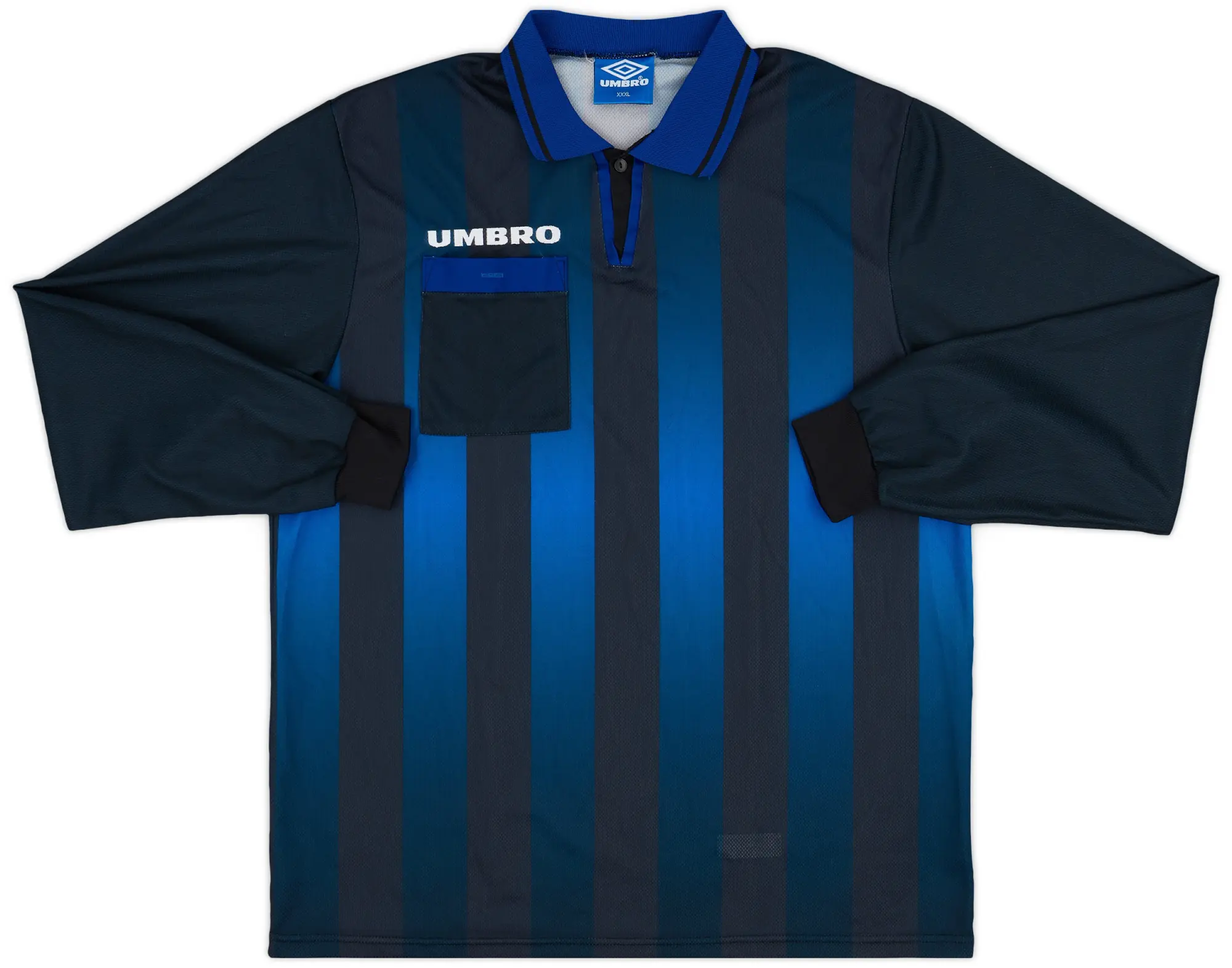 1990s Umbro Referee Template L/S Shirt - 10/10 - (3XL)