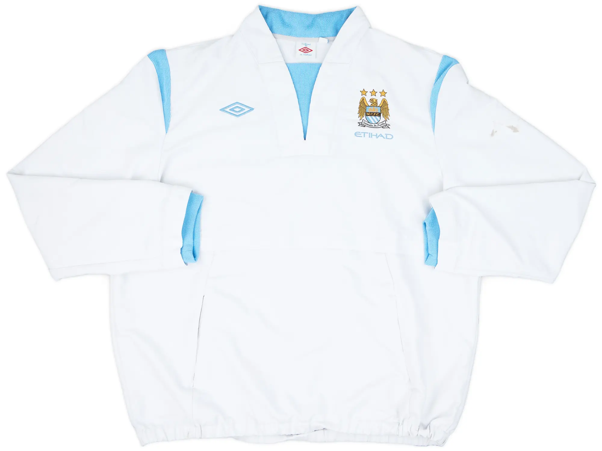 2010-11 Manchester City Umbro Drill Top - 6/10 - (3XL)