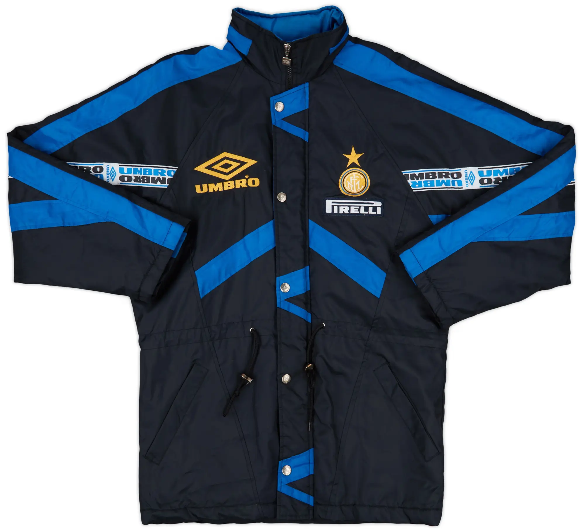 1997-98 Inter Milan Umbro Bench Coat - 7/10 - (Y)