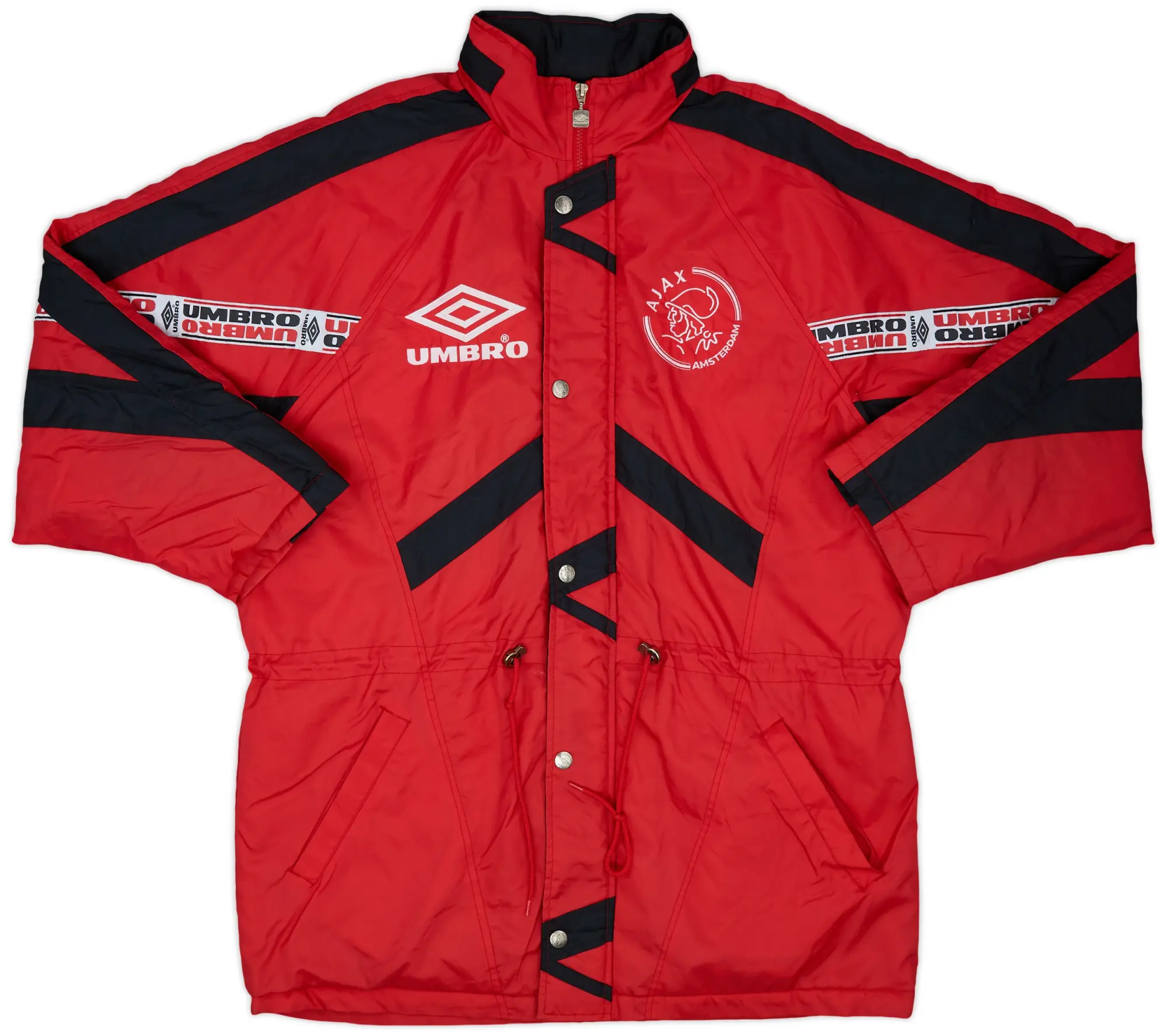 1994-95 Ajax Umbro Bench Coat - 8/10 - (L)