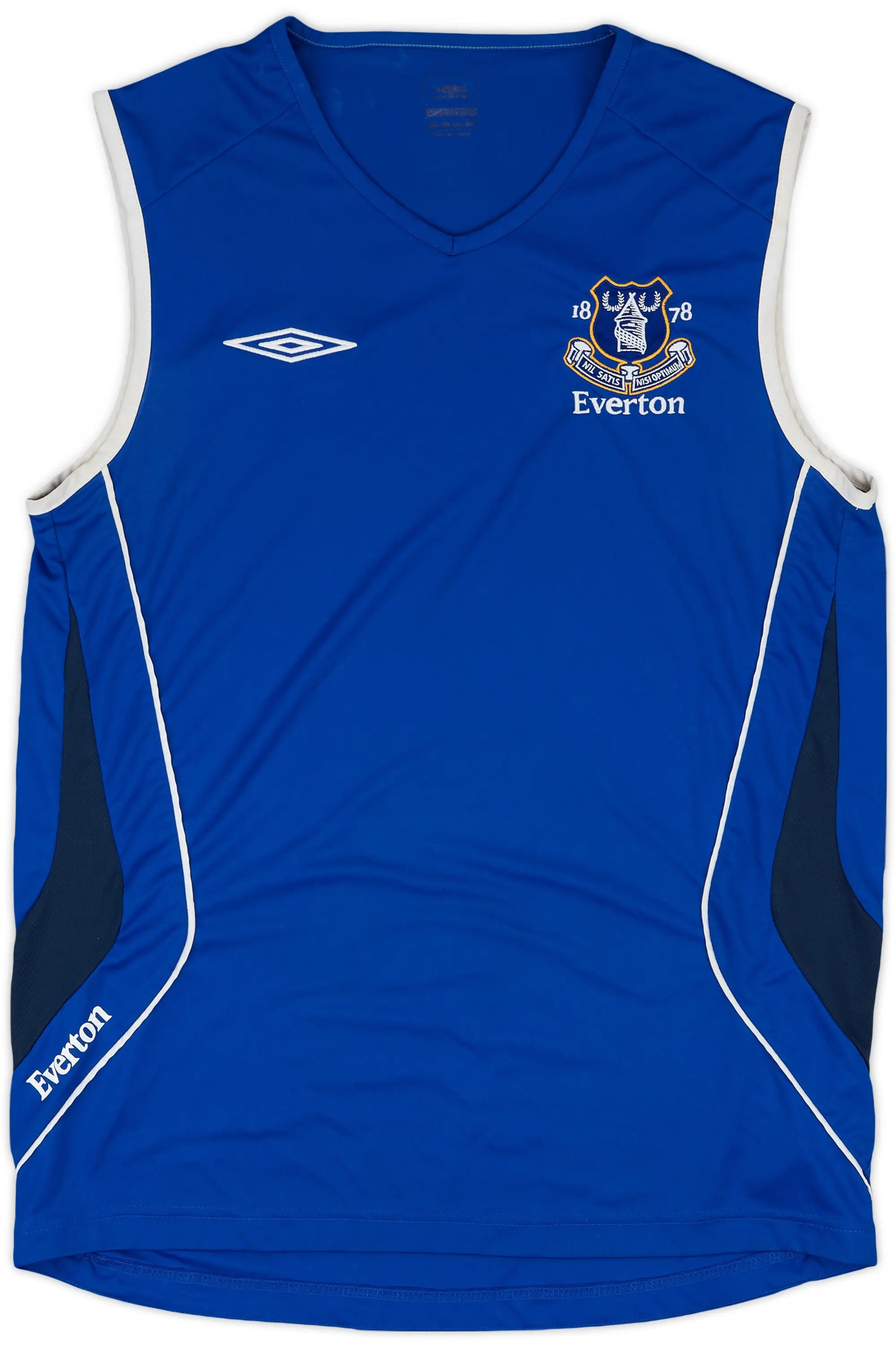 2007-08 Everton Umbro Training Vest - 8/10 - (L)