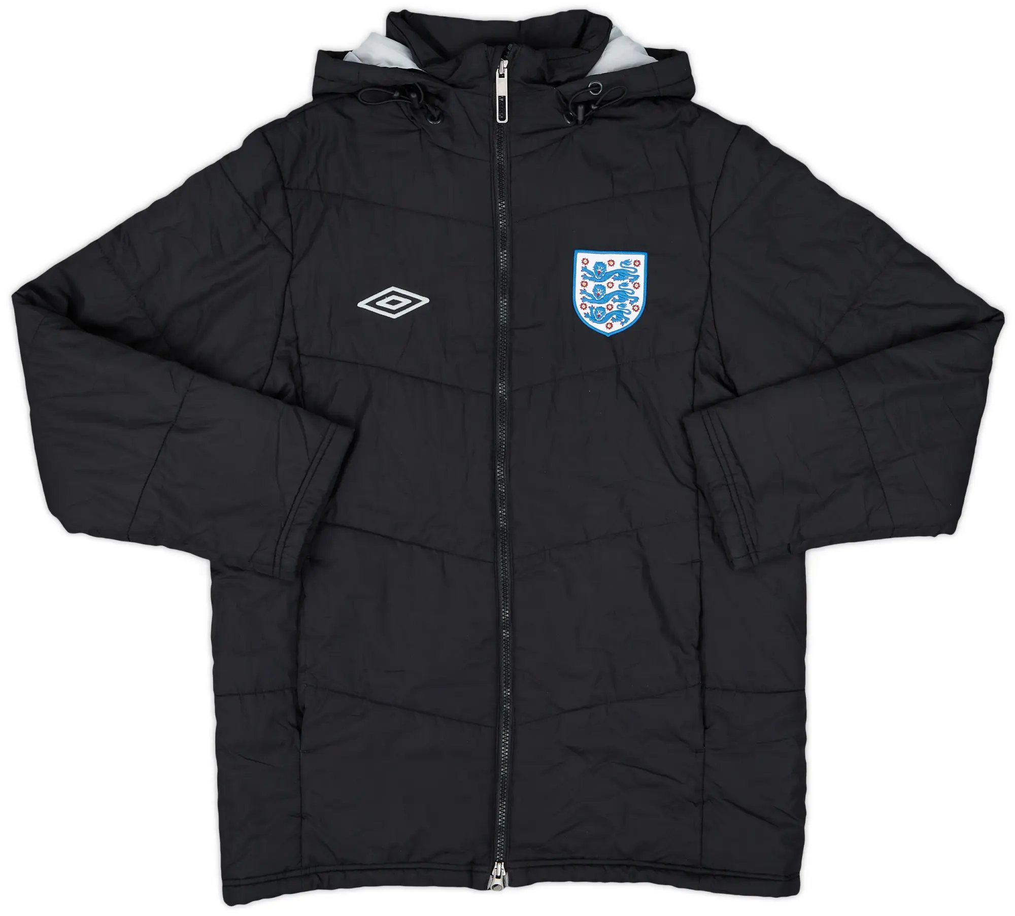 2010-11 England Umbro Padded Bench Coat - 9/10 - (M)