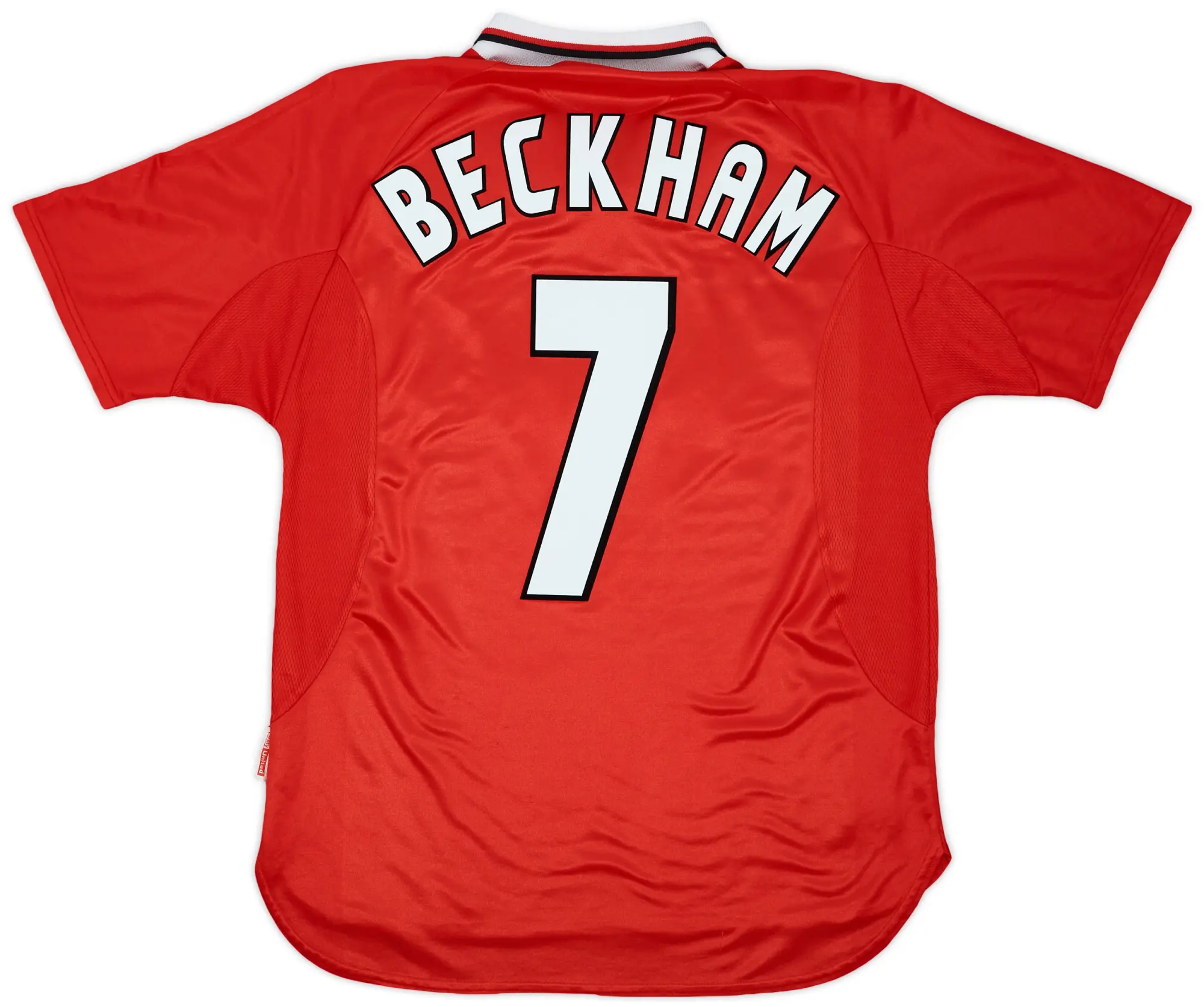 1997-00 Manchester United CL Shirt Beckham #7 - 8/10 - (M)