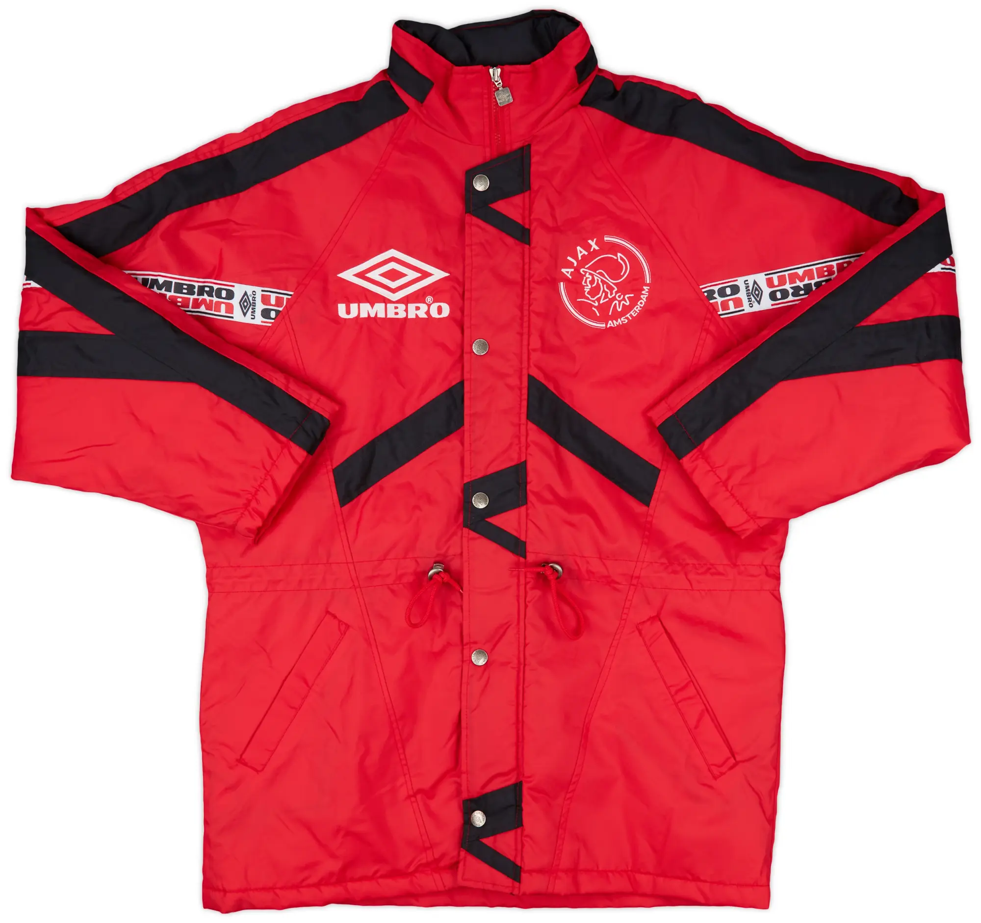 1994-95 Ajax Umbro Padded Bench Coat - 10/10 - (M)