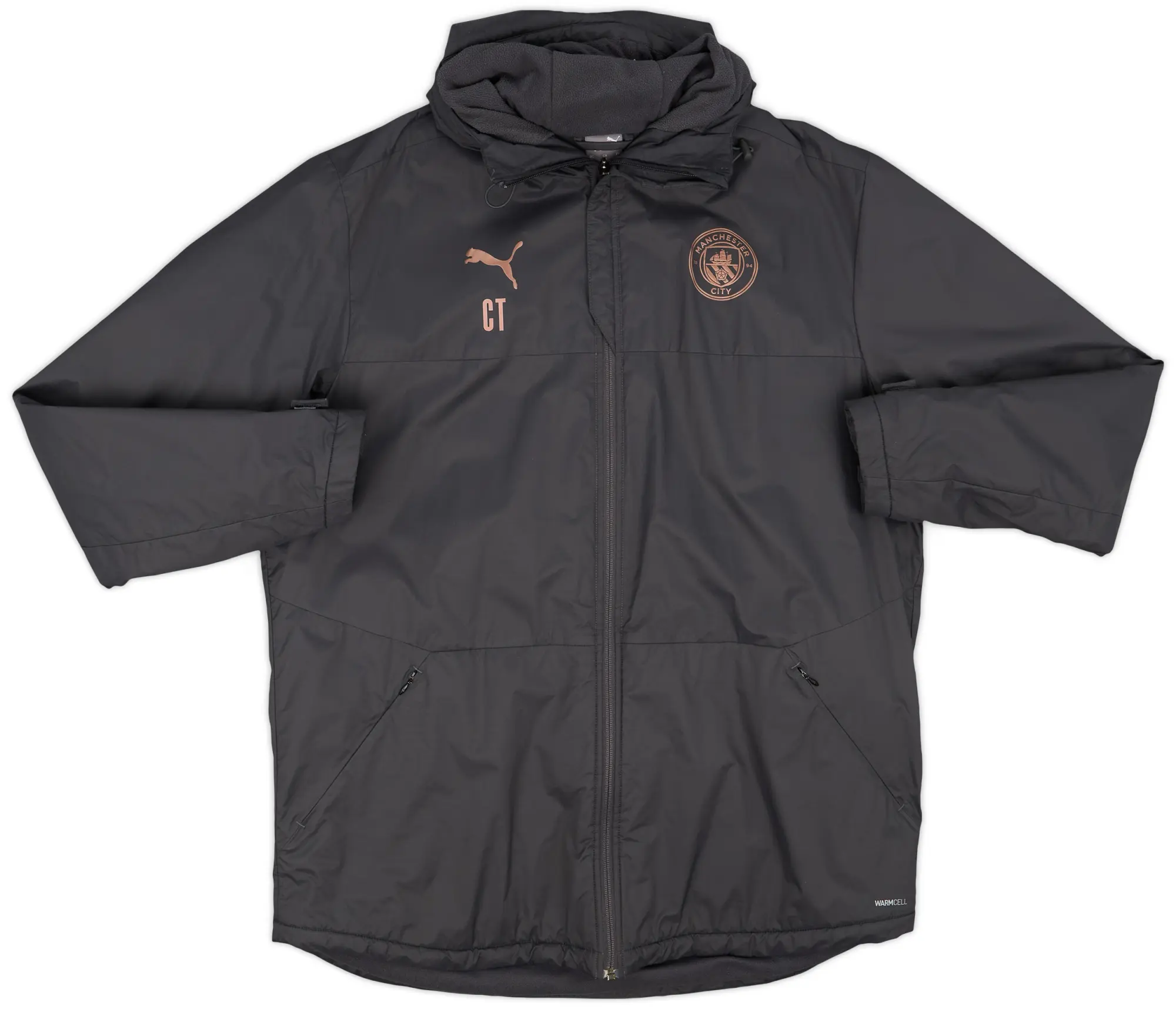 2019-20 Manchester City Staff Issue Puma Padded Bench Coat CT - 10/10 - (XL)
