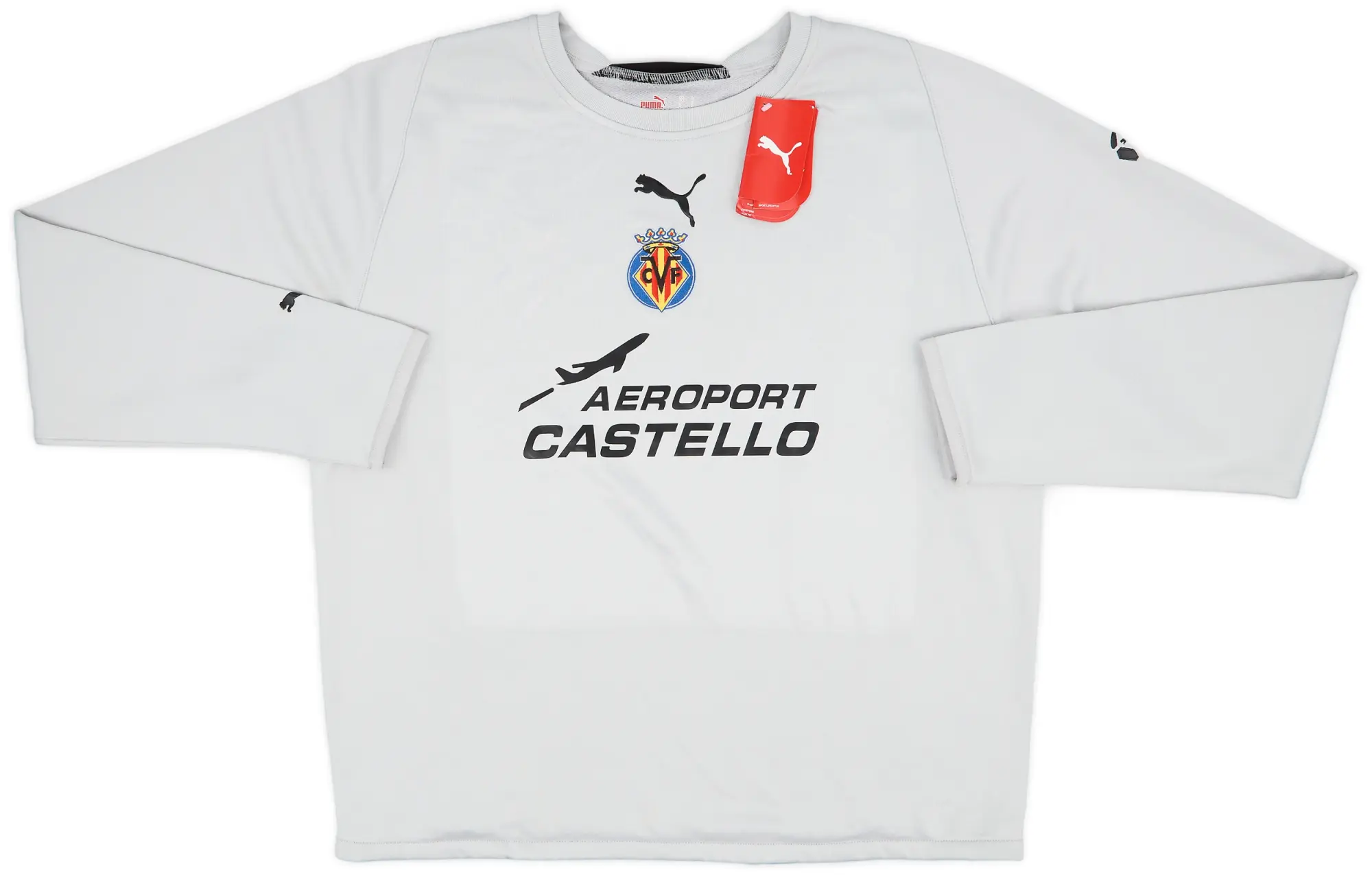 2006-07 Villarreal Puma Sweat Top (L)