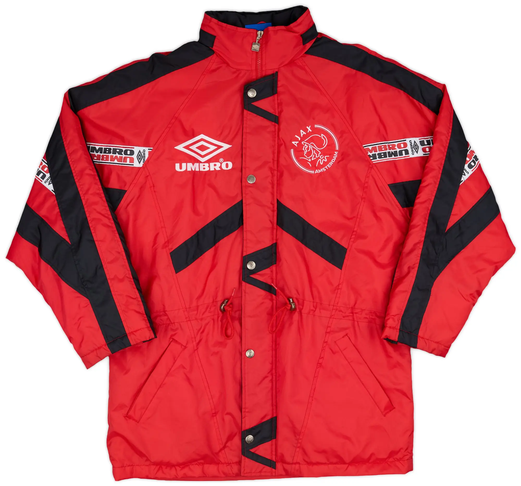 1994-95 Ajax Umbro Bench Coat - 9/10 - (M)