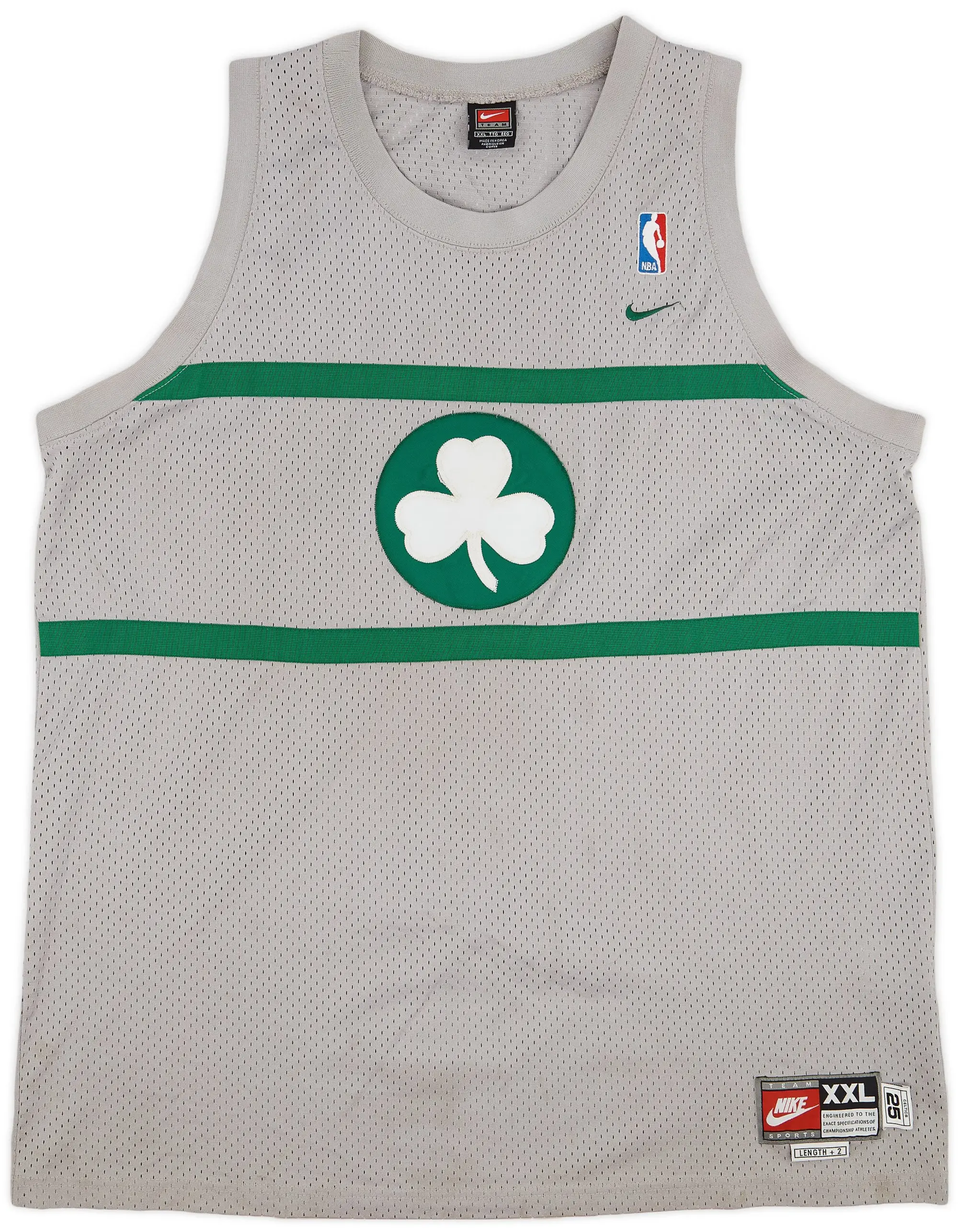 1925 Boston Celtics Pierce #34 Nike Rewind Swingman Jersey - 7/10 - (XXL)
